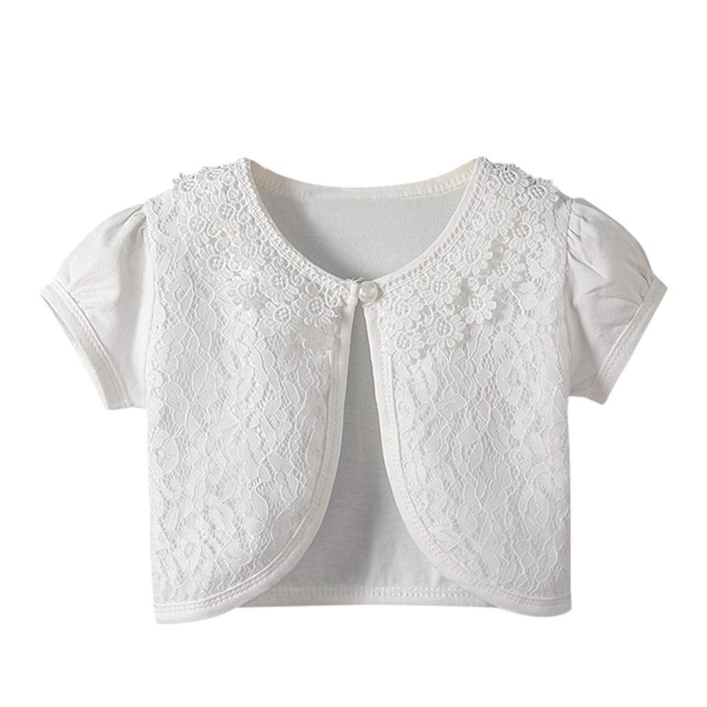Princess Lace Bolero Cardigan for Toddler Girls - Long Sleeve tops for parties