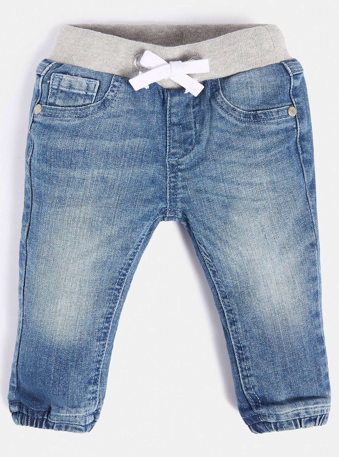 Light Blue Wash Denim Pants for Women - Stretch Comfort Fit High Waisted Skinny Jeans (Size 3-24 Months) - Perfect for Casual Outfits, Date Nights & Everyday Wear