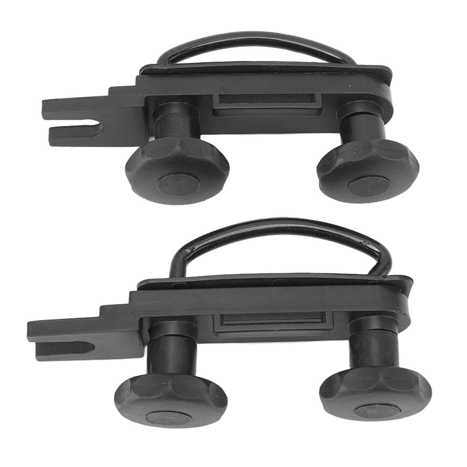 Universal Roof Box U-Bolt Clamps Kit - Durable Cargo Rack Accessories for Travel & Camping
