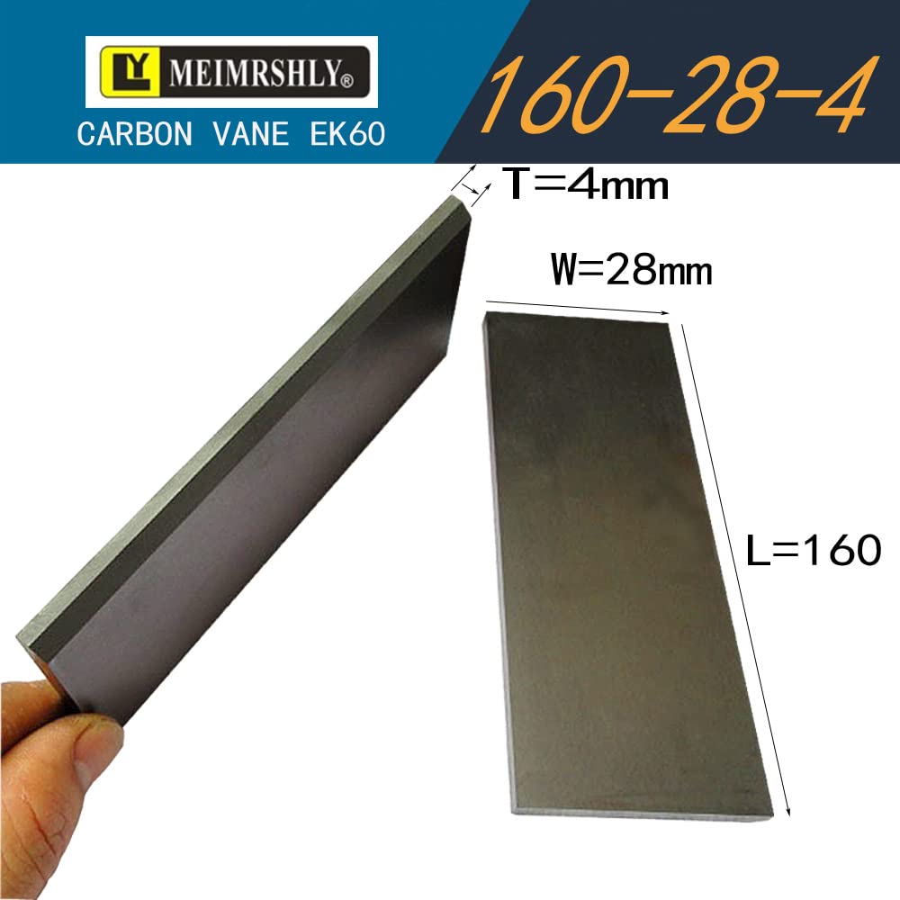 160-28-4mm Carbon Vanes for Becker Rietschle Orion Busch Vacuum Pump - 7Pcs Replacement Kit - Industrial & Commercial Vacuum System Maintenance