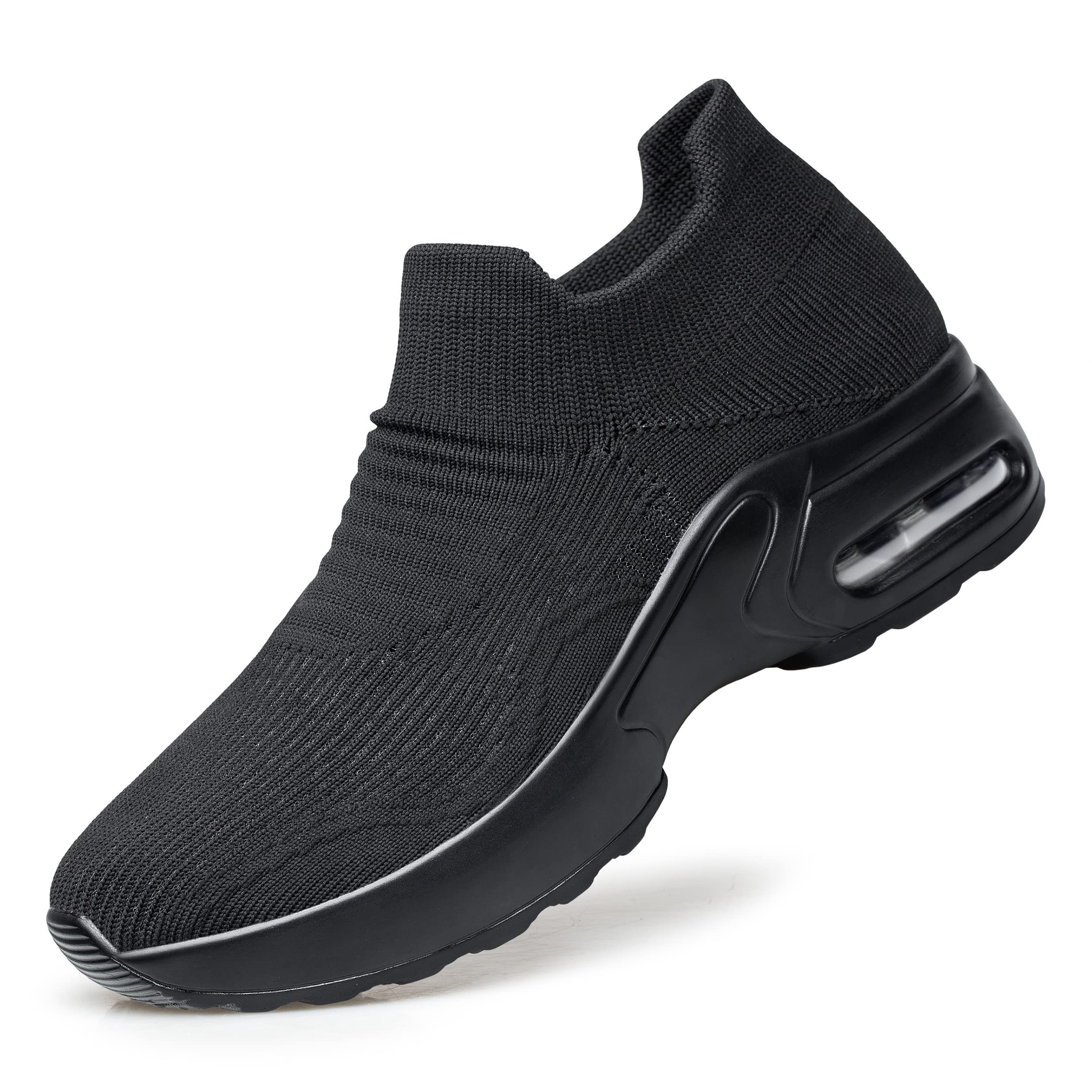Raoendis Women's Slip-On Walking Shoes - Comfortable Sock Sneakers for Nursing, Work & Daily Casual Wear | Lightweight Breathable Shoes for Women On-The-Go