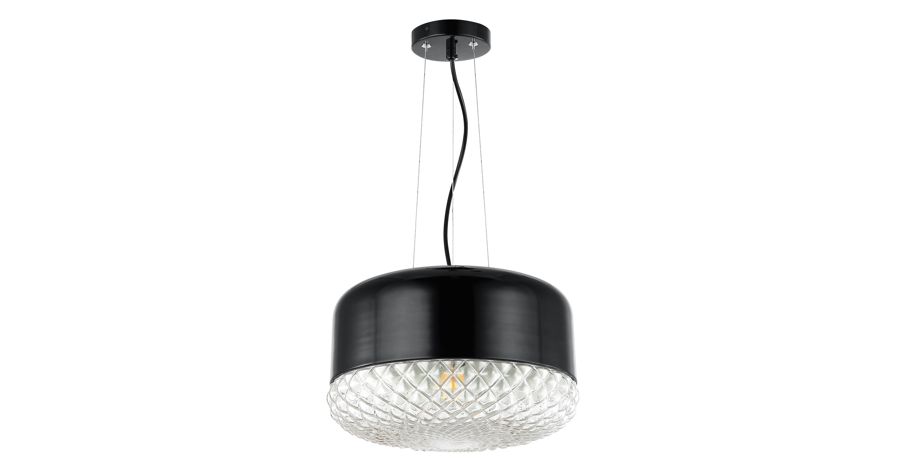 Enzo Pendant Light - Modern Hanging Chandelier for Kitchen Island, Dining Room & Bedroom - Adjustable Height & Dimmable LED Lighting