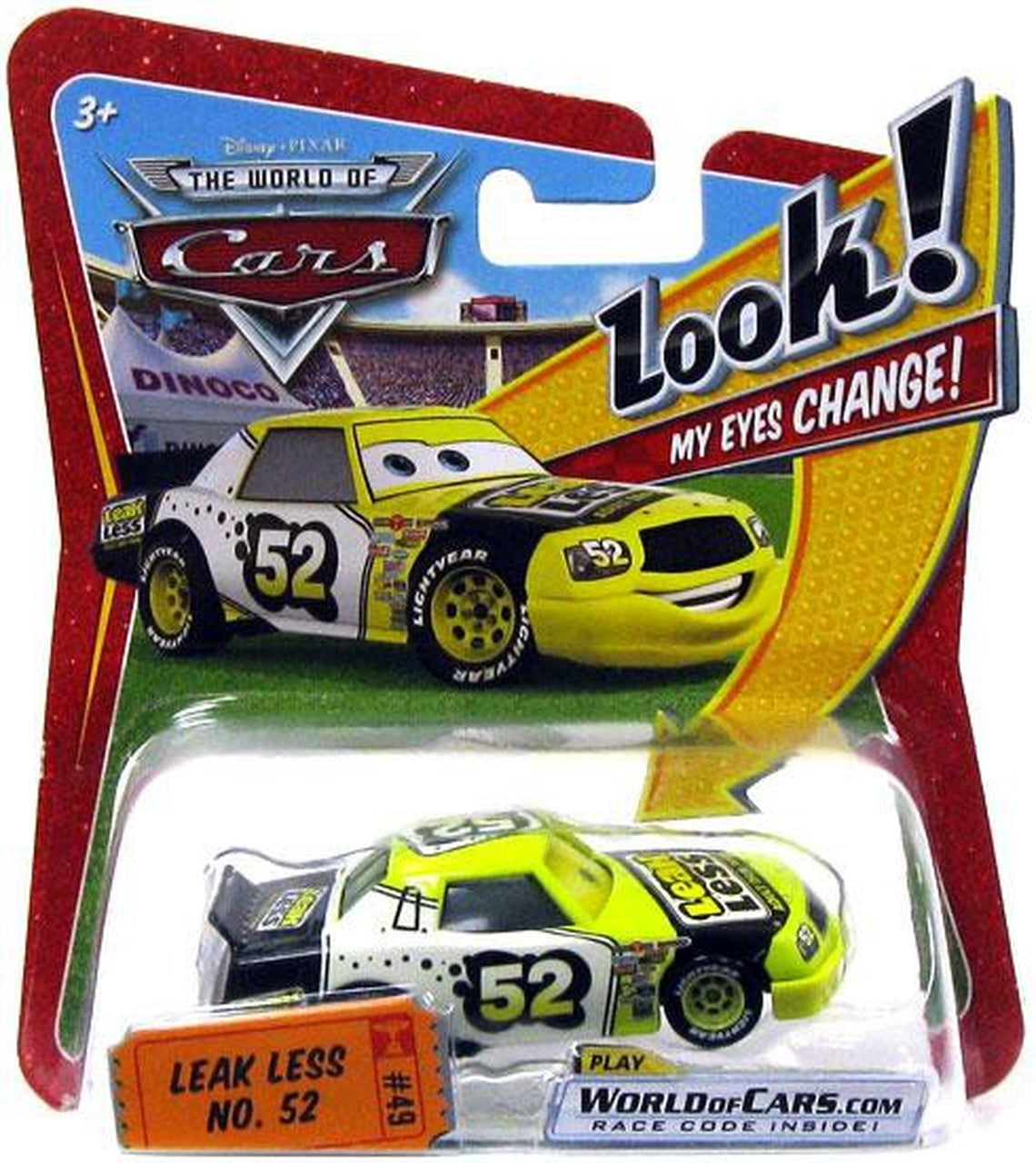 Disney Pixar Cars Movie Leakless No. 52 #49 Die-Cast Toy Car - Collectible Racing Vehicle for Kids & Fans - Perfect for Playtime, Display & Gift Giving