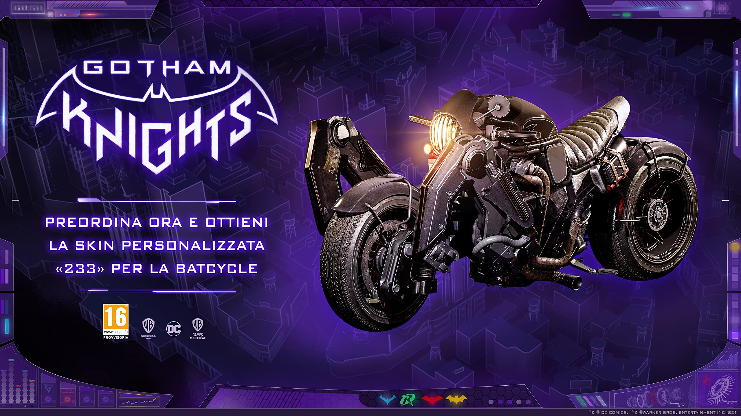 Gotham Knights PS5 Game - Action RPG Adventure for PlayStation 5 | Explore Gotham City as Bat-Family | Perfect for Superhero Fans & Open-World Gaming