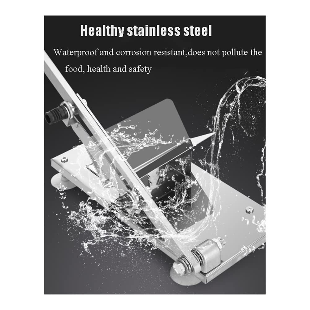 Multifunctional Table Food Cutter & Slicer - Manual Household Cutting Machine for Frozen Meat, Fruits & Vegetables | Perfect for Kitchen Prep, Camping & Meal Prepping