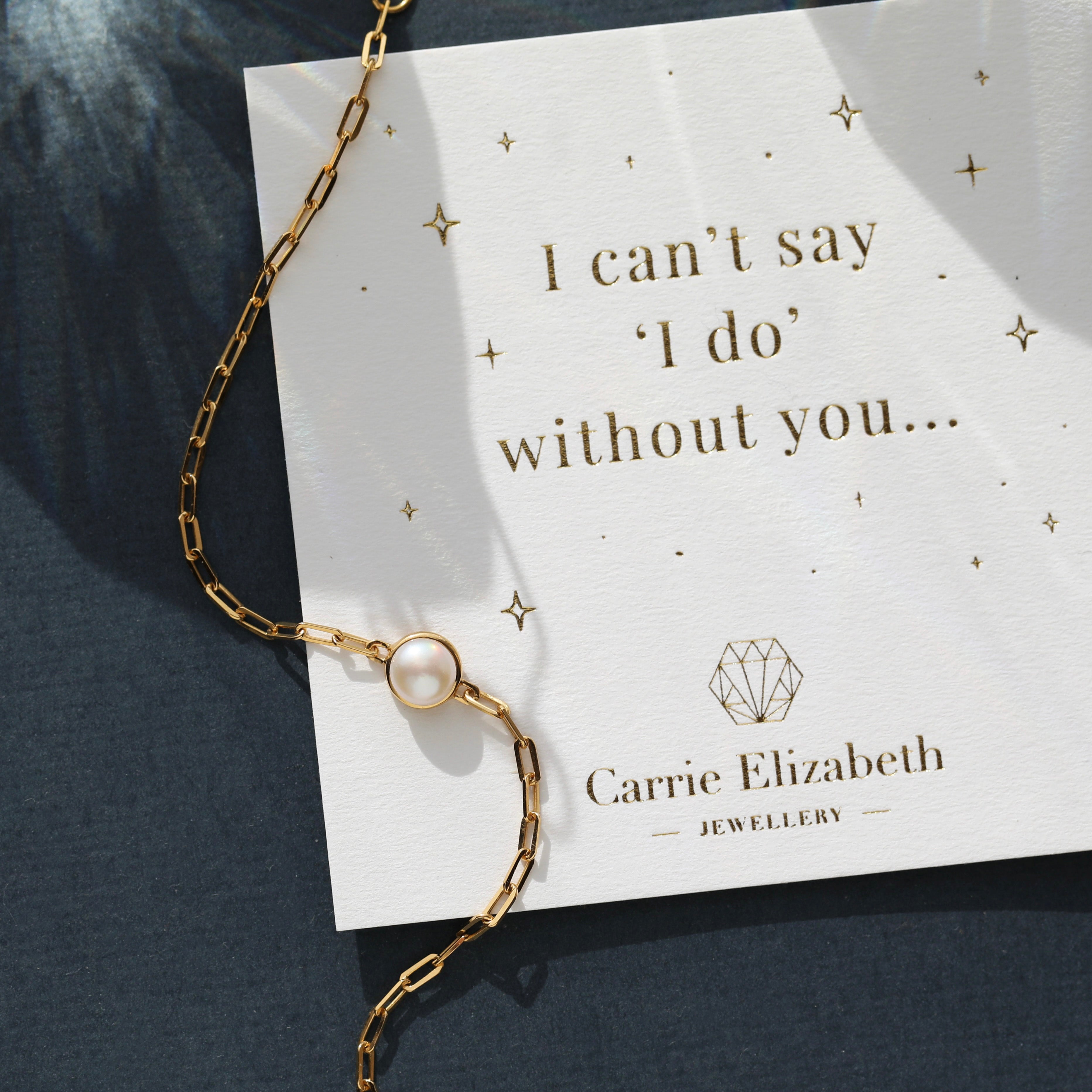 Funny Wedding Card - 'I Can't Say I Do Without You' - Perfect for Bridesmaids, Groomsmen & Couples - Great for Weddings, Engagements & Anniversaries