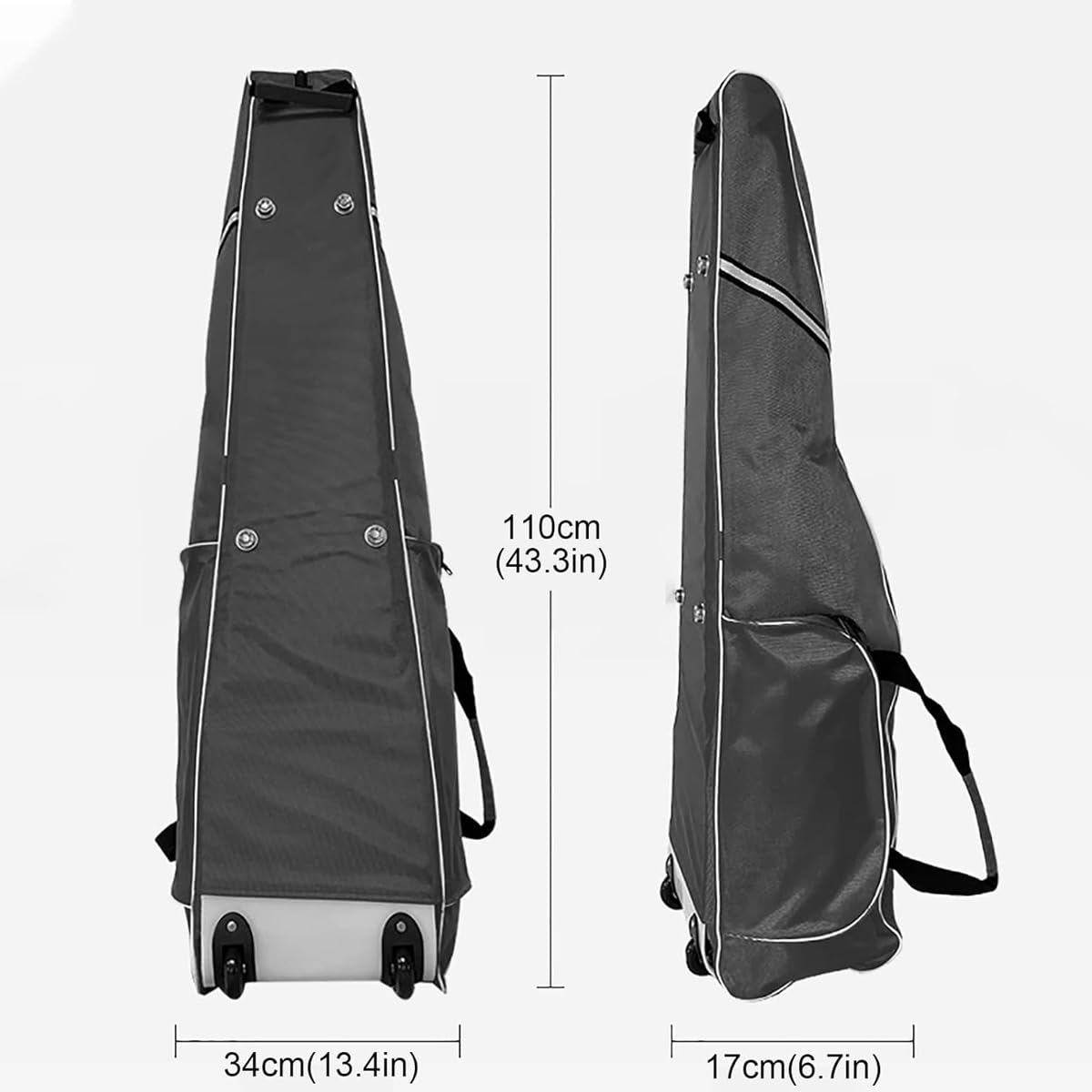 Fencing Sword Bag with Wheels - Waterproof & Lightweight for Easy Transport