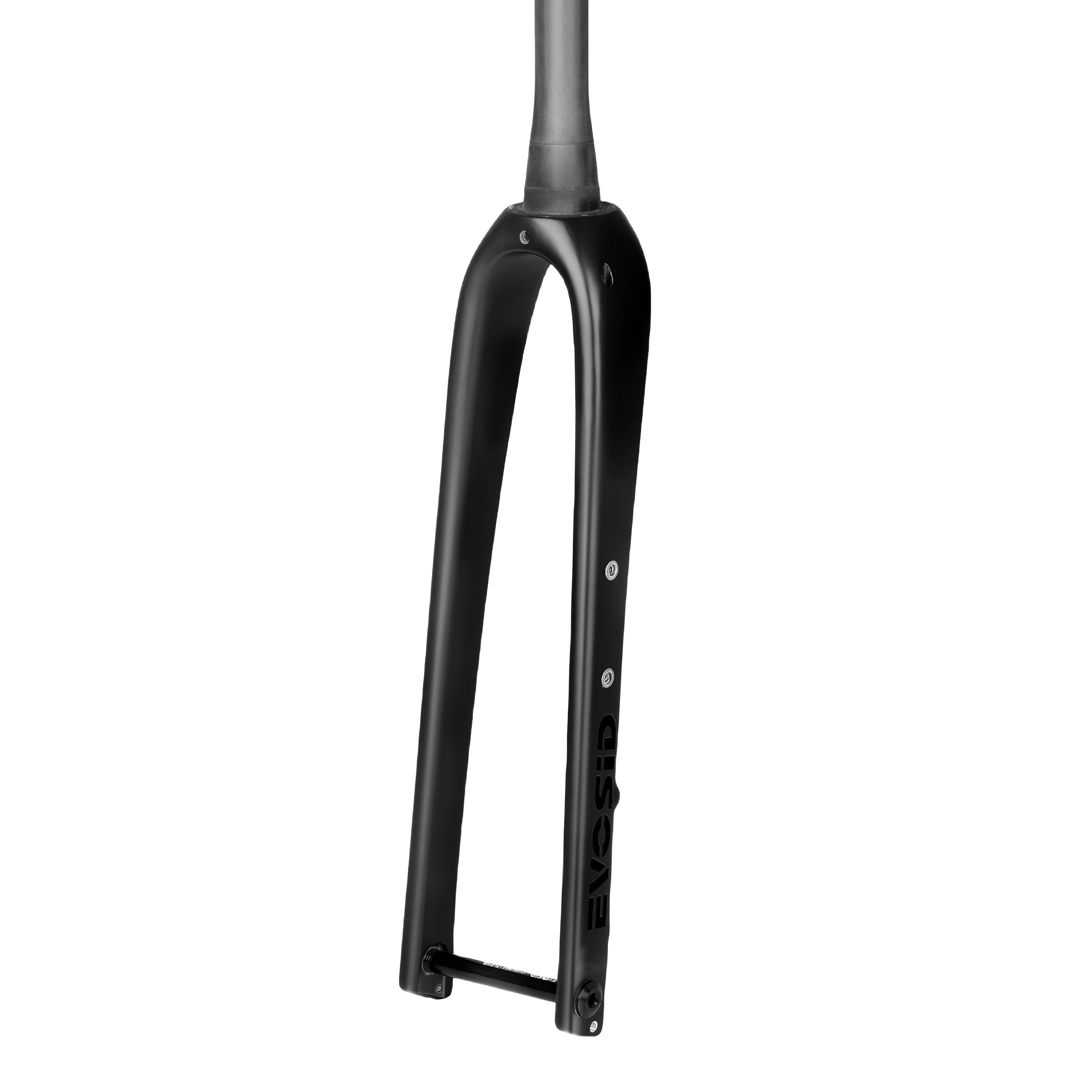 Premium Full Carbon Fiber Gravel Bike Fork - 28.6mm Disc Brake Compatible, 700x45C Thru Axle (12x100mm), V-Brake Ready - Ideal for Road Cycling, Adventure Racing & Bikepacking