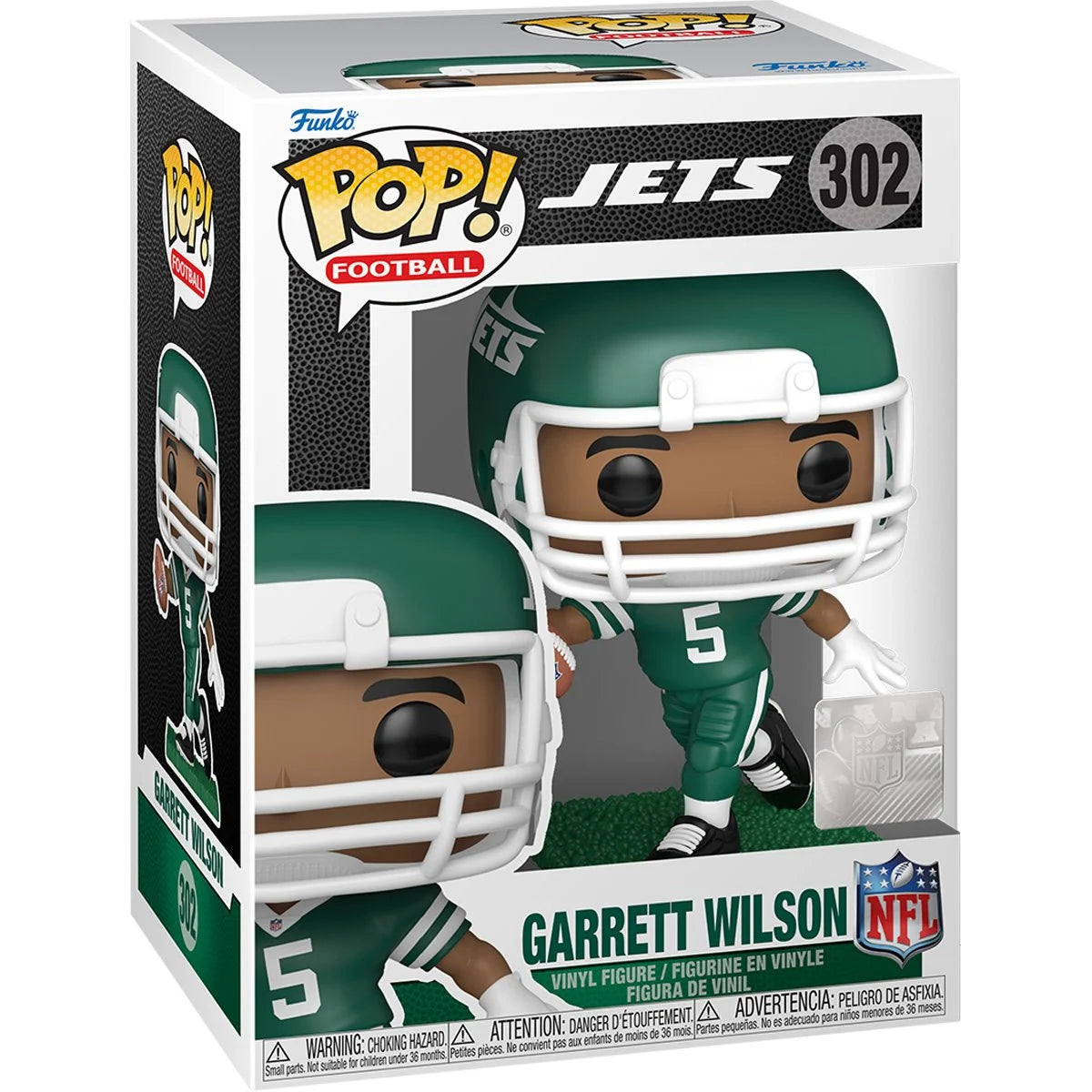 Garrett Wilson NFL New York Jets Jersey - Official Licensed Football Apparel for Fans & Game Day