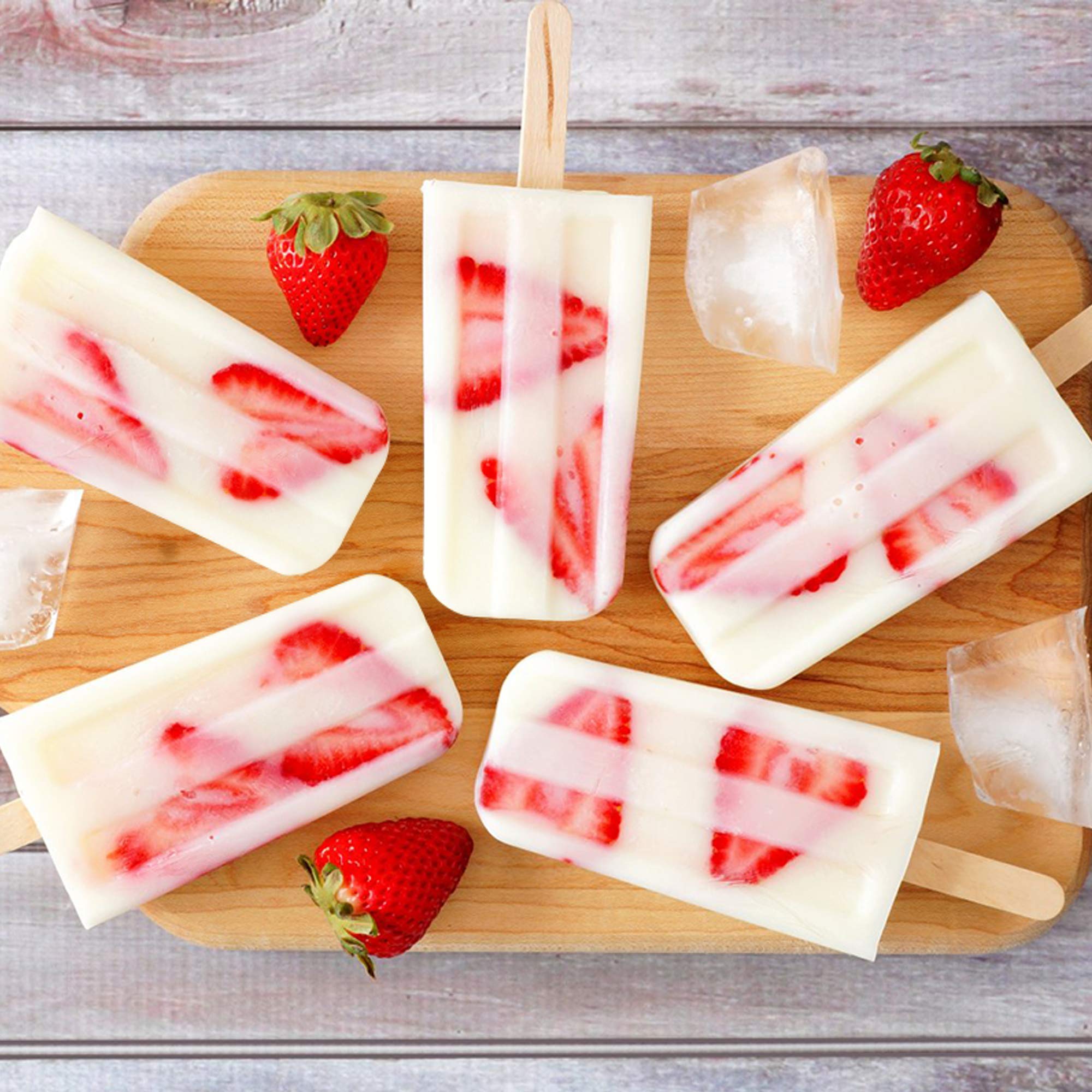 Ozera 10-Cavity Silicone Popsicle Molds for Homemade Ice Pops - Includes 50 Popsicle Sticks & 50 Storage Bags - Perfect for Summer Treats, Kids Snacks, and Healthy Frozen Desserts