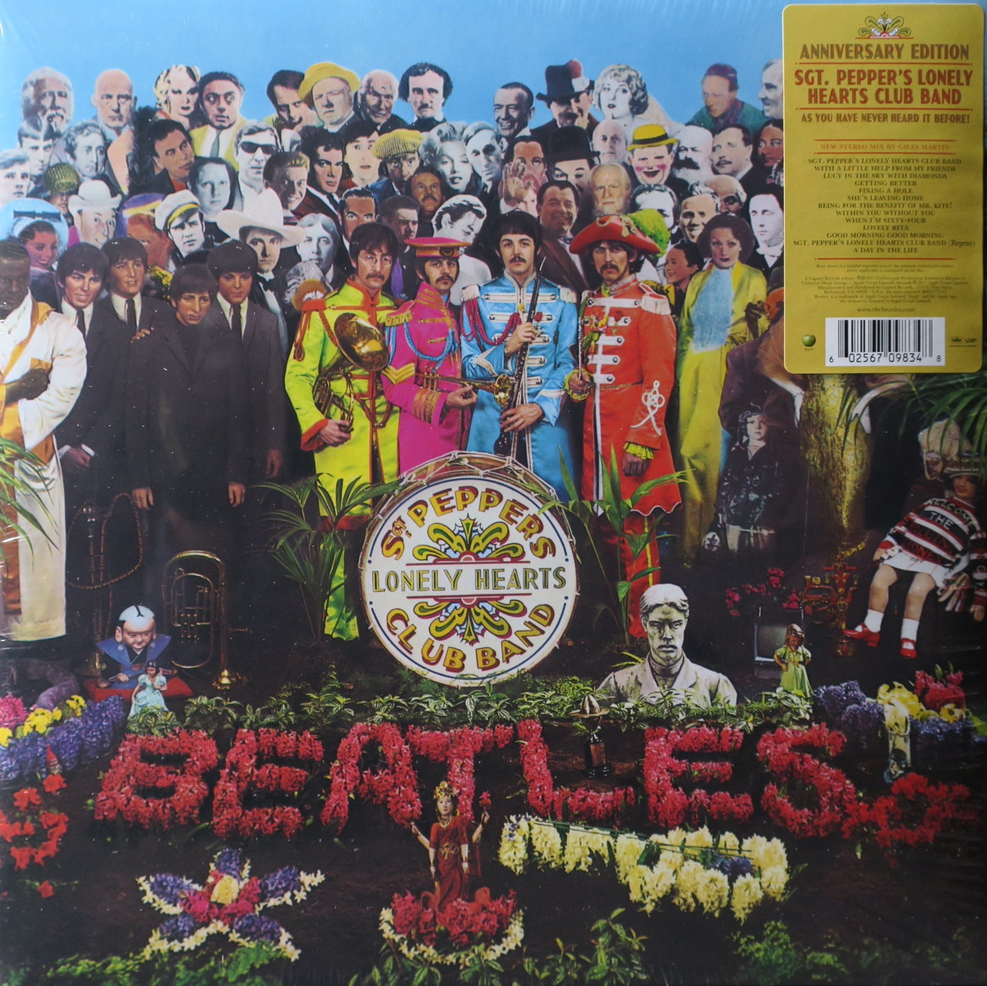 The Beatles 'Sgt. Pepper's Lonely Hearts Club Band' Vinyl Record LP Album - 180 Gram Vinyl, Remastered Audio - Perfect for Music Collectors & Vintage Vinyl Enthusiasts - Great for Home Listening, Gifts & Record Collections