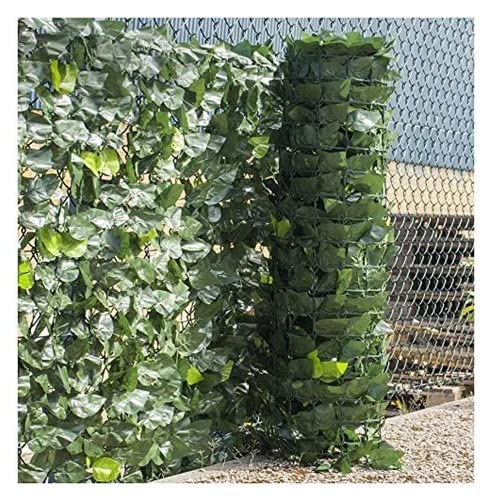 Artificial Leaf Privacy Screen - 200x500cm Green Faux Ivy Fence for Garden Decor, Wedding Backdrop & Outdoor Shade - Durable UV Resistant Decorative Fencing (WEWYQSJXBXF-220623) | Perfect for Patio Privacy, Balcony Cover & Event Decorations