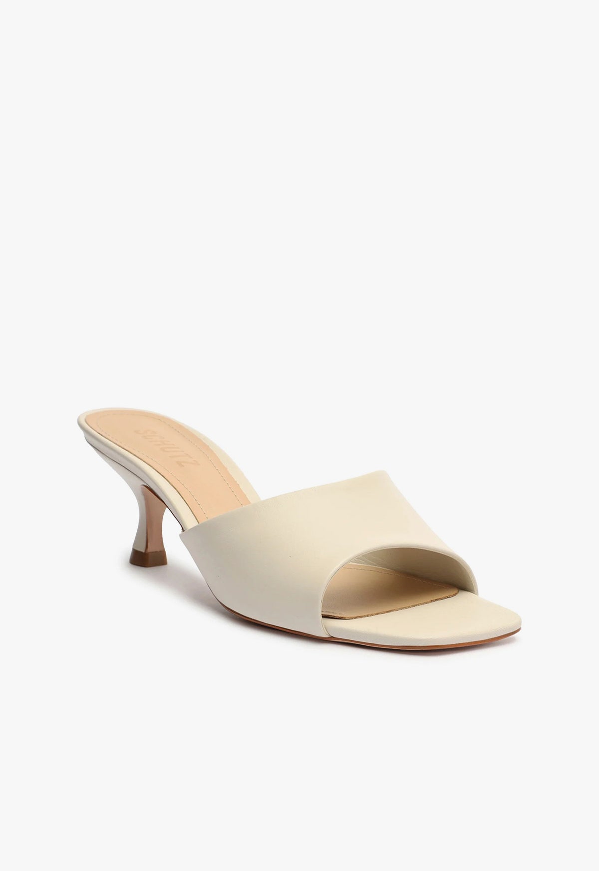 Dethalia Women's Nappa Leather Sandals with Mid Heel - Comfortable Summer Casual Shoes for Outdoor, Beach, and Party Wear - S2106000140023