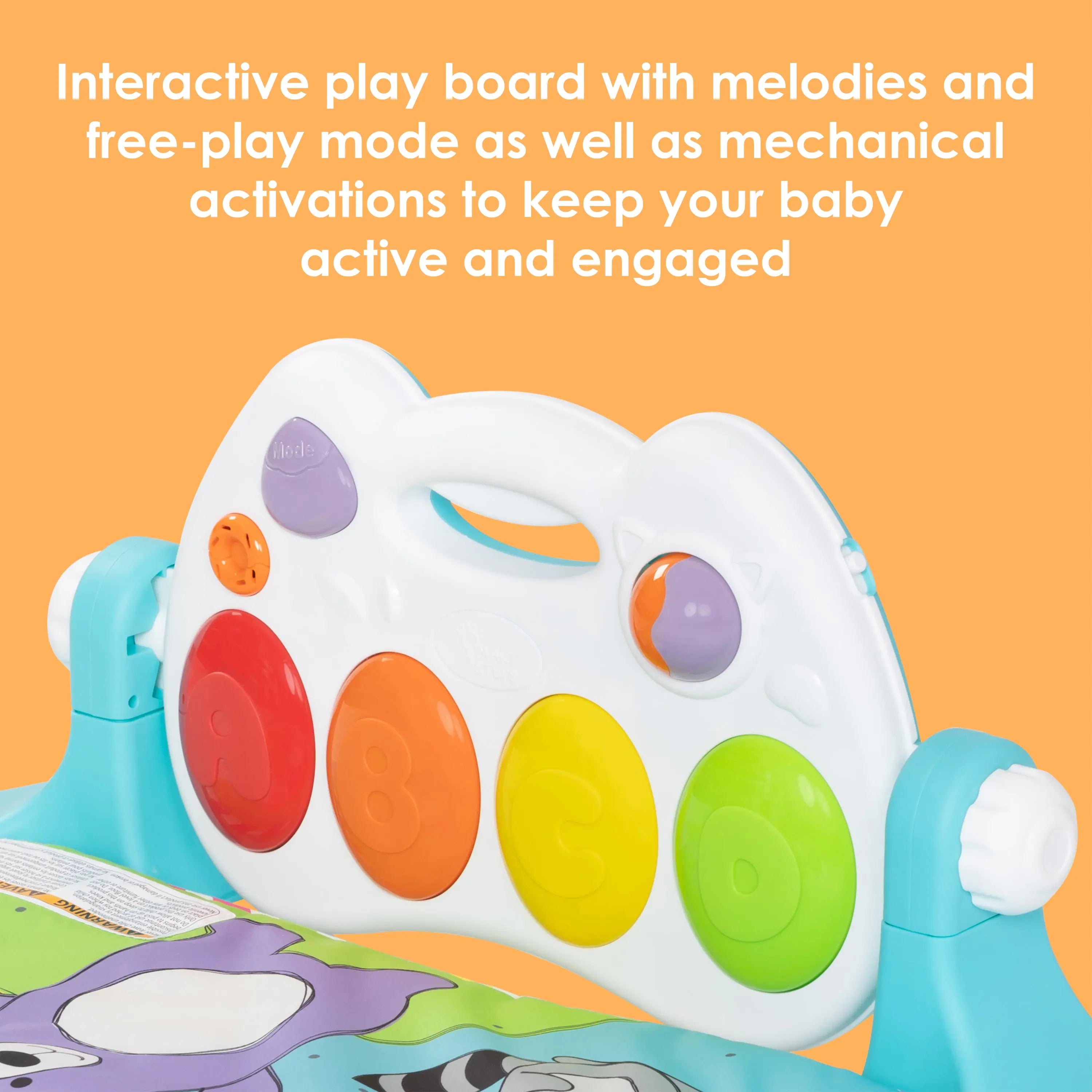 Smart Steps® Musical STEM Gym - Interactive Baby Learning Toy for Early Development | Perfect for Playtime, Nursery & Toddler Education