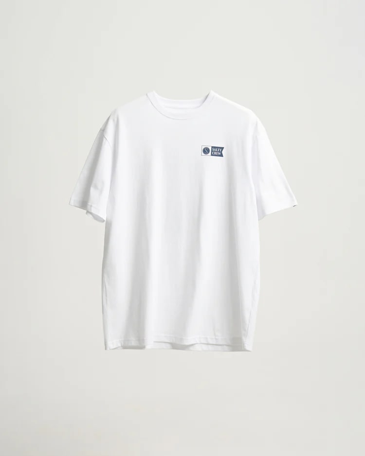 Salty Crew Tailgate Standard Tee - Men's Comfortable Cotton T-Shirt for Casual Wear, Beach Outings & Outdoor Activities