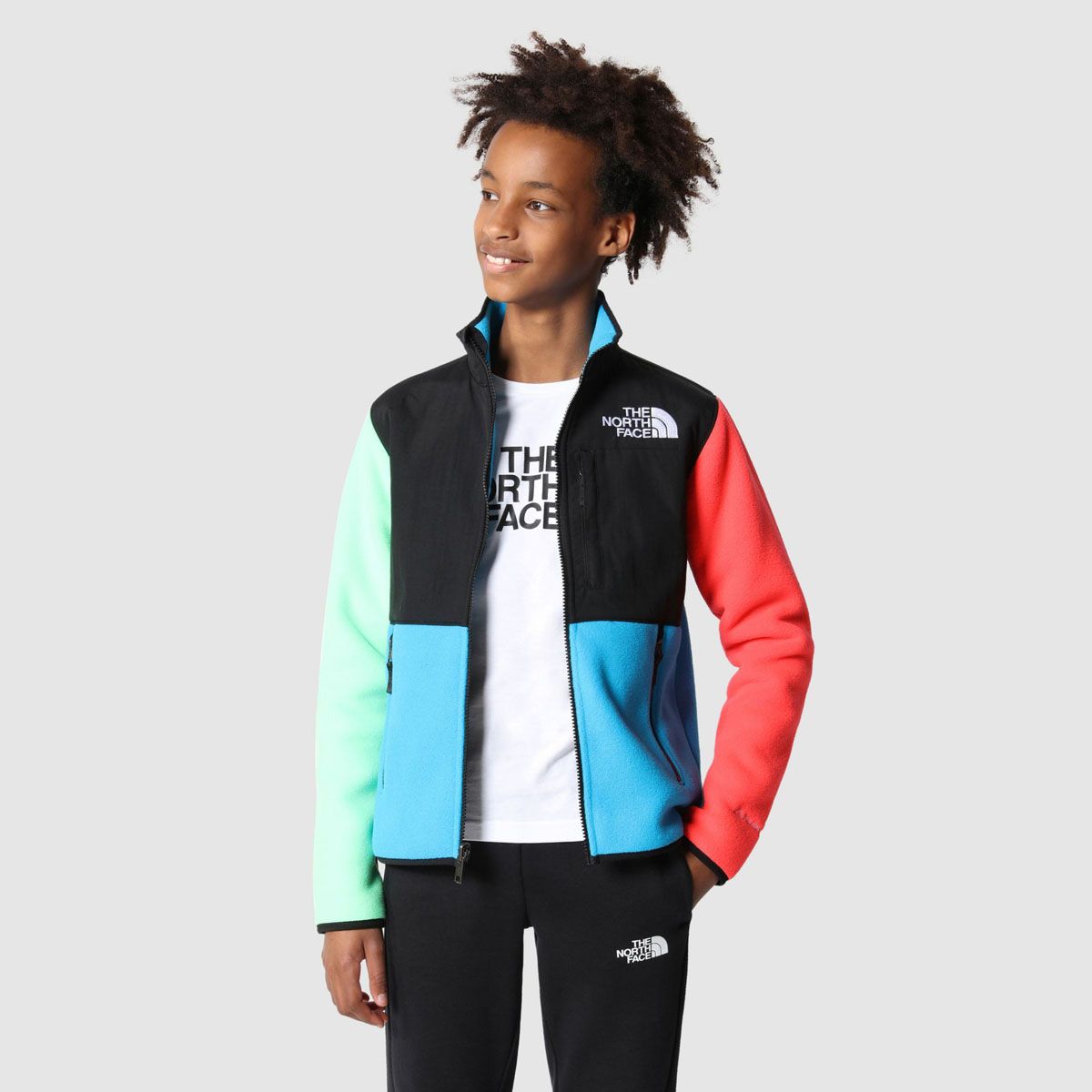 Big Kids' Denali Jacket for Boys & Girls - Youth Winter Fleece Jacket NF0A7UNB | Warm Outdoor Coat for Cold Weather, Hiking, and School Activities