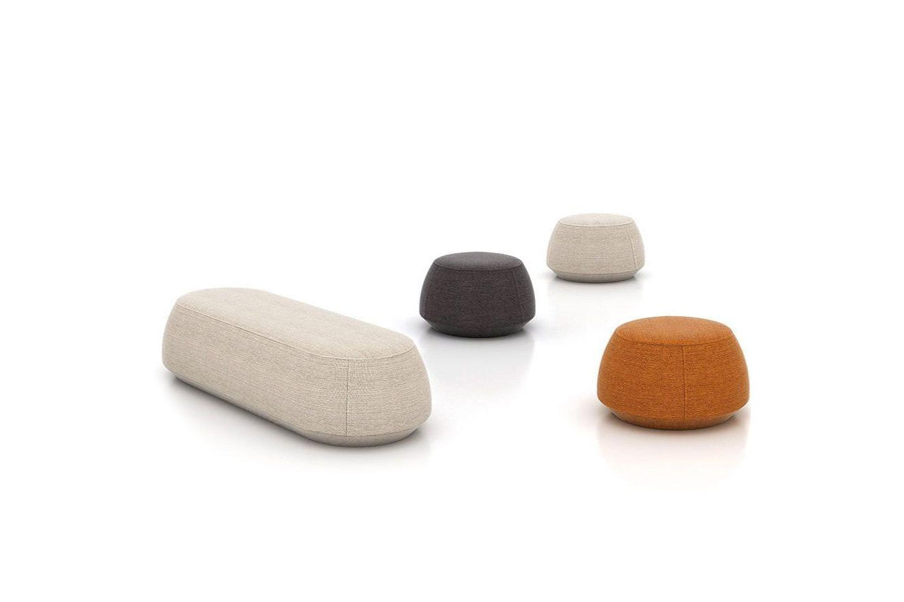 Stylish Ile Pouf Ottoman - Versatile Footrest, Seating & Home Decor for Living Room, Bedroom & Nursery | Comfortable & Space-Saving