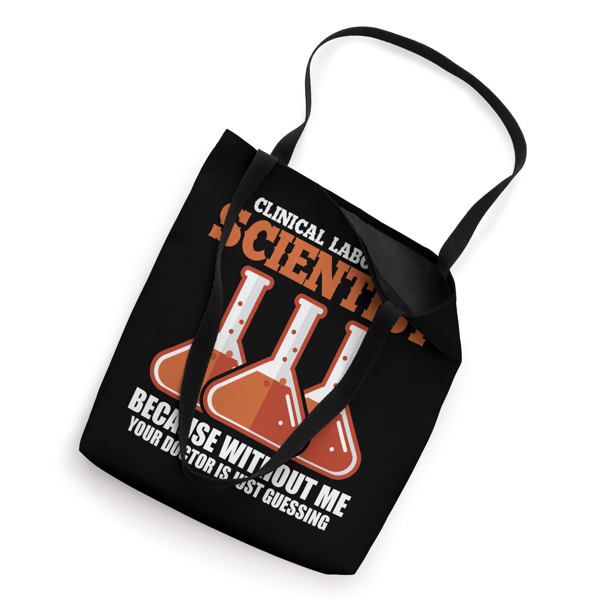 Clinical Laboratory Scientist Tote Bag - Durable Medical Science Lab Technician Bag for Work & School - Perfect for Carrying Lab Supplies, Books & Essentials