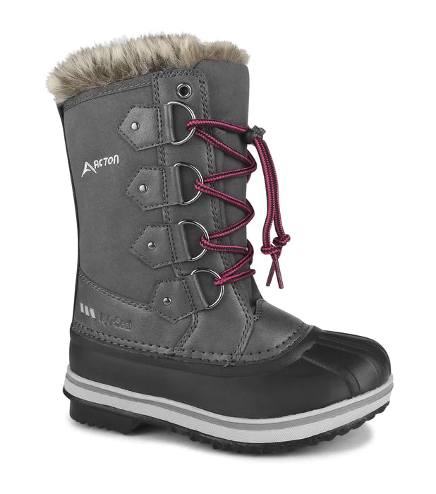 Cortina Kids Boots - Waterproof Winter Snow Boots for Boys & Girls - Warm & Comfortable Outdoor Shoes for Cold Weather - Perfect for Snow Play, Hiking, and School Activities