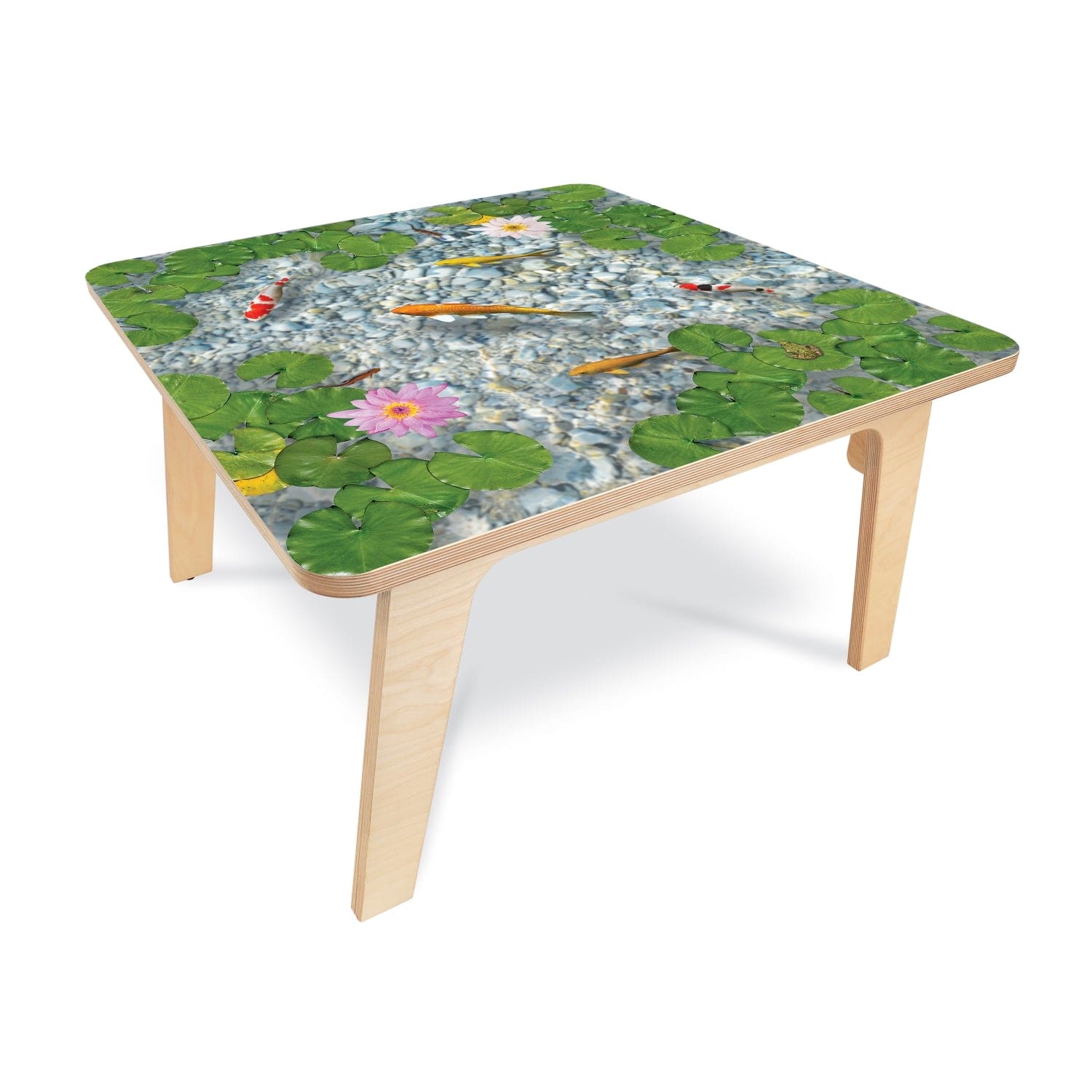 Nature View Pond Table 20H - Decorative Water Feature for Outdoor Garden, Patio, or Backyard Decor - Perfect for Relaxation and Zen Atmosphere