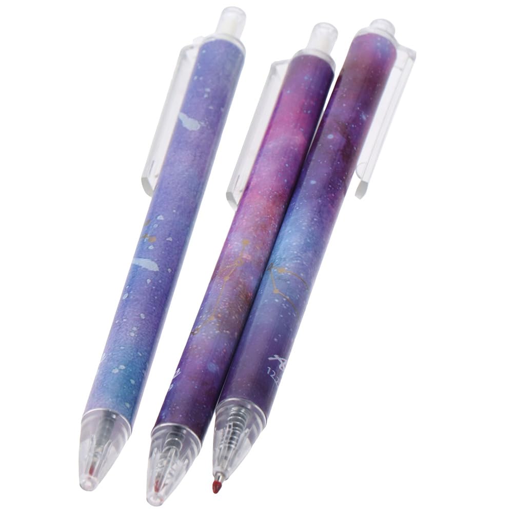 12 Pack Constellation Astrology Zodiac Sign Pens - 0.5mm Fine Point Writing Pens for Journaling, Note Taking & Gift Giving - Perfect for Horoscope Lovers, Students & Office Use