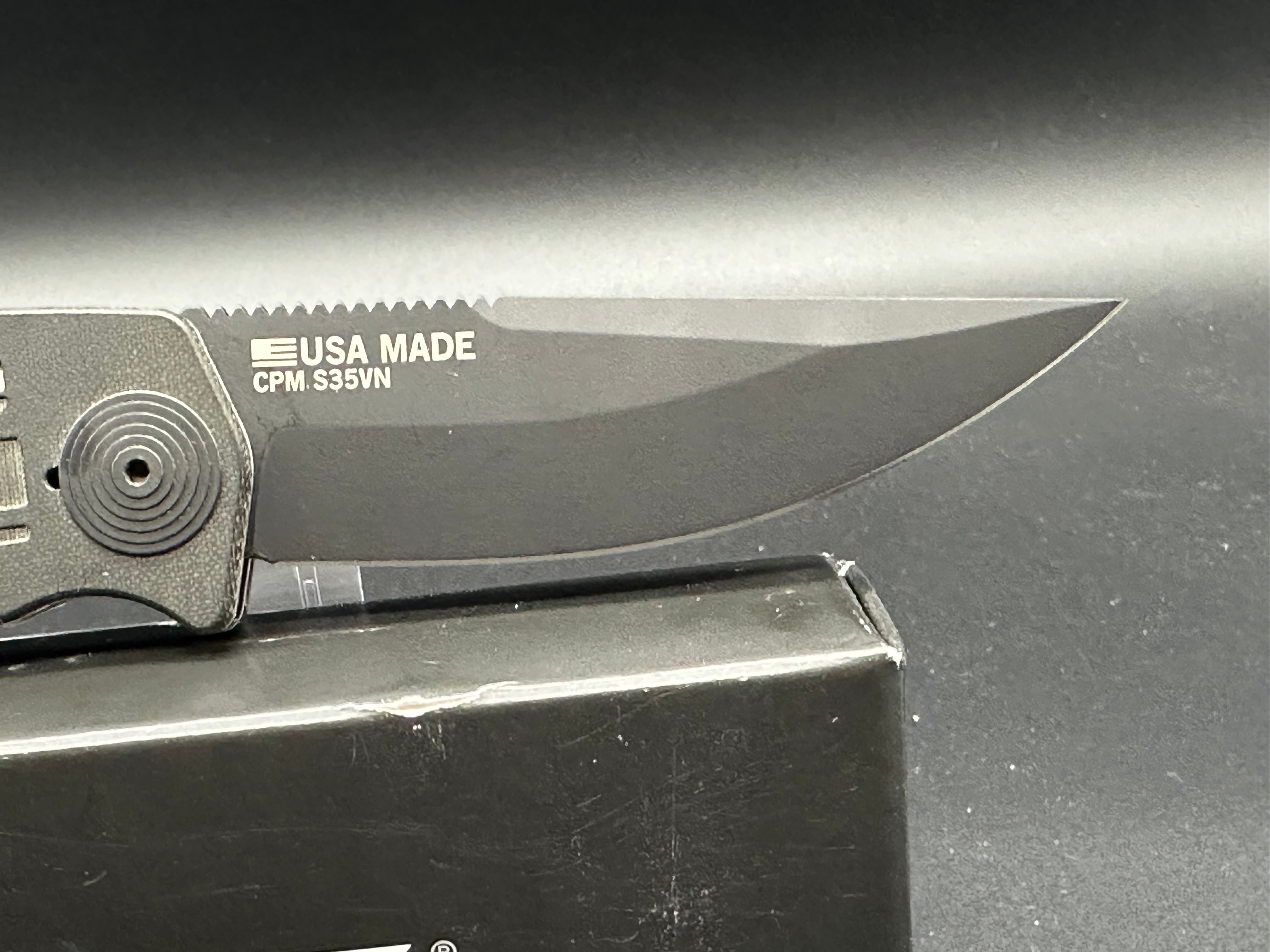 SOG TO1011 BX TAC OPS Tactical Folding Knife - Black Micarta Handle, Pocket Knife for Camping, Hiking & Everyday Carry (EDC)