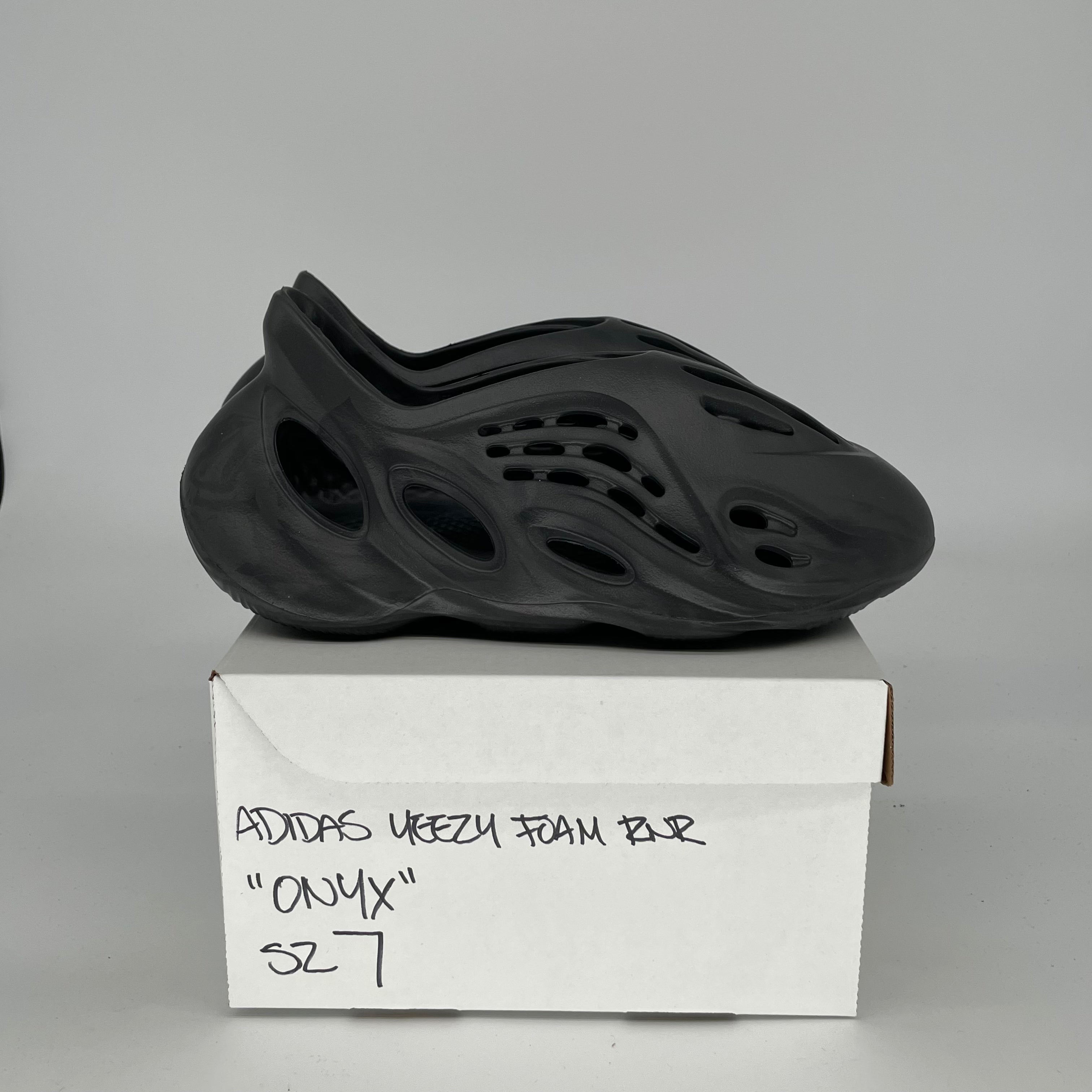 Adidas Yeezy Foam Runner Onyx - Men's Size 7 / Women's Size 8.5 (HP8739) | Comfortable Slip-On Sneakers for Running, Gym & Casual Wear
