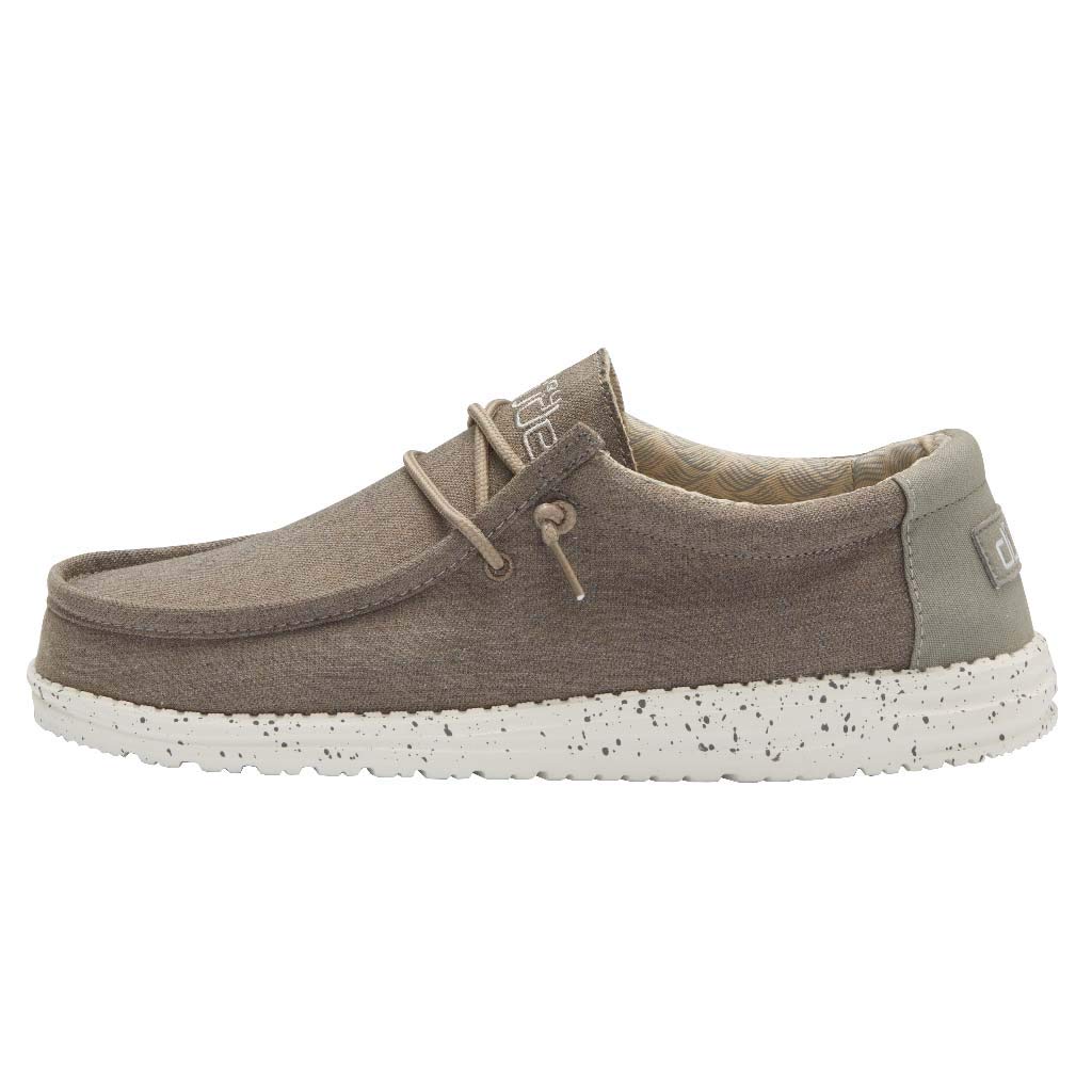 Hey Dude Men's Wally Loafer - Comfortable Slip-On Shoes for Men in Multiple Colors | Casual & Dress Loafers for Work, Travel & Everyday Wear