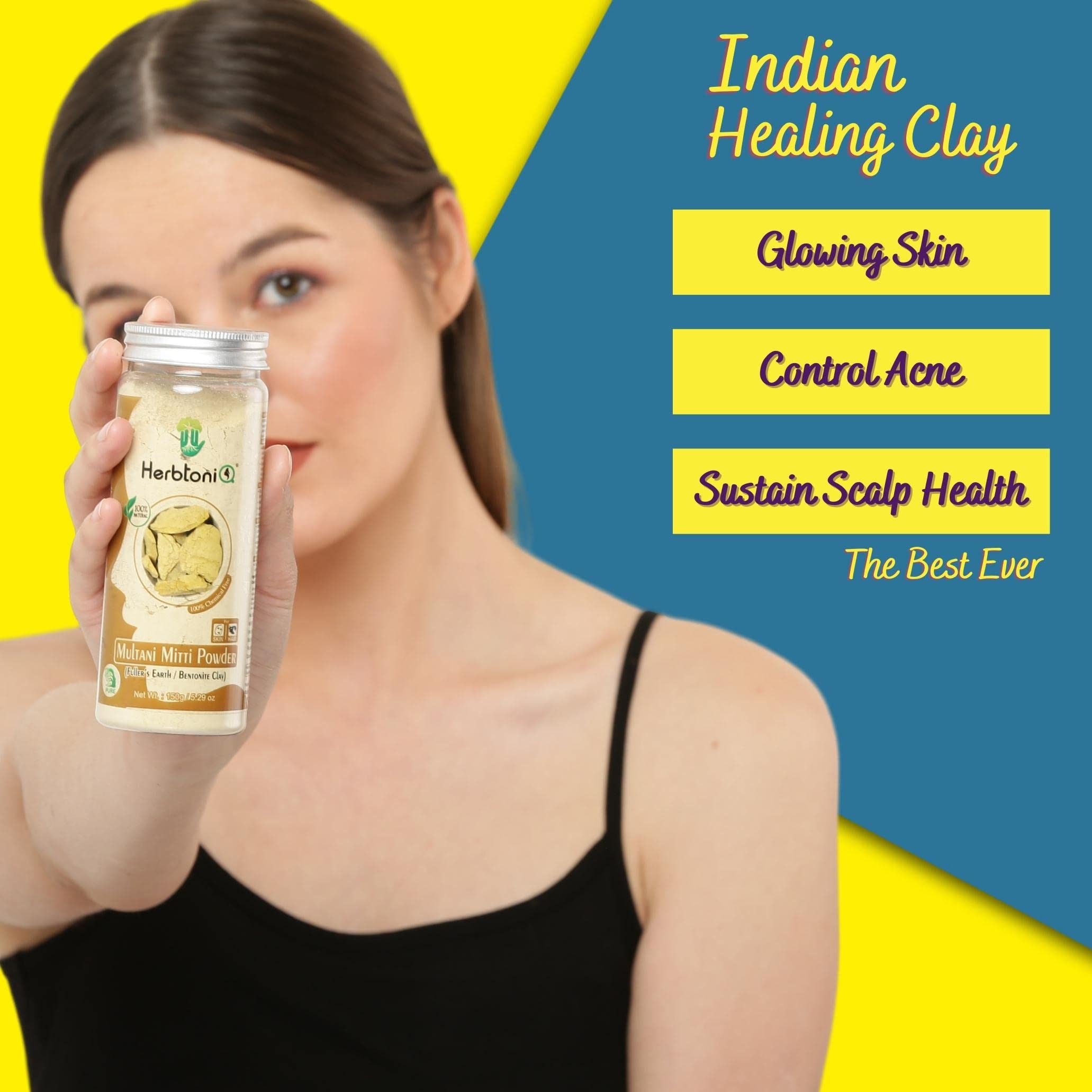 **Sandalwood & Multani Mitti Clay Face Mask Powder Combo (300g) – DIY Skin Brightening, Dark Spot Reduction, Glowing Skin Treatment – Unisex for Scrubs, Washes & Ubtan – Perfect for Spa Days & Natural Skincare Routines**