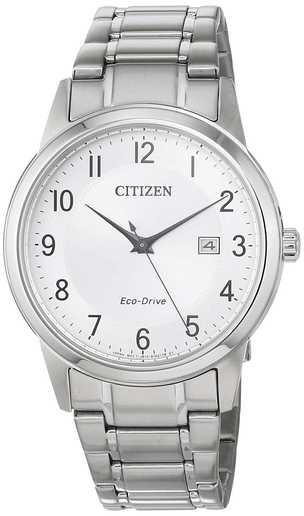 Citizen Men's Eco-Drive Stainless Steel Watch AW1231-58B - Waterproof Chronograph Watch for Business, Casual & Outdoor Activities