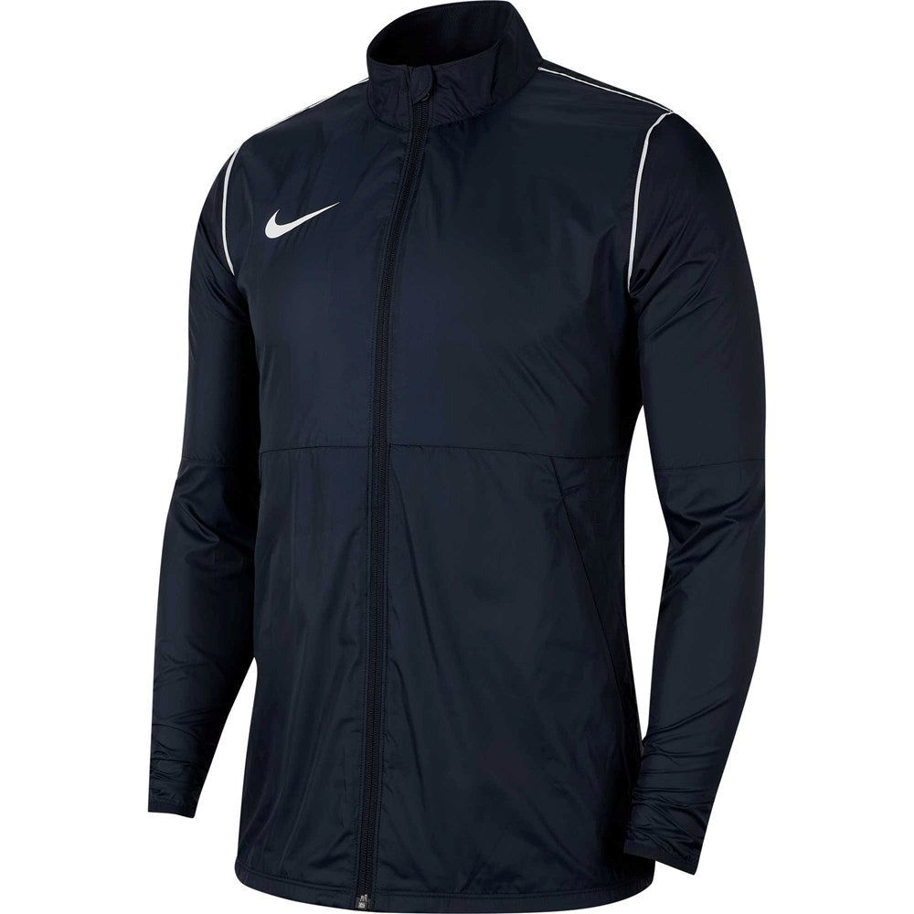Nike Park 20 Waterproof Rain Jacket for Men & Women - Obsidian Blue Windbreaker for Hiking, Running & Outdoor Activities