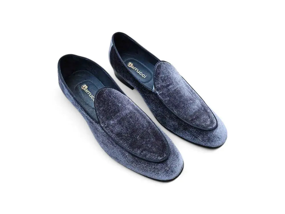 Men's Velvet Prom Shoes - Elegant Formal Dress Shoes for Weddings, Parties & Special Occasions - Comfortable & Stylish Evening Wear for Grooms & Gentlemen