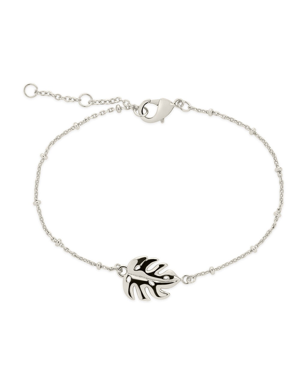 Keilani Leaf Bracelet - Handmade Boho Jewelry for Women, Adjustable Beaded Bracelet, Nature-Inspired Leaf Design - Perfect for Festivals, Beach Parties & Everyday Wear