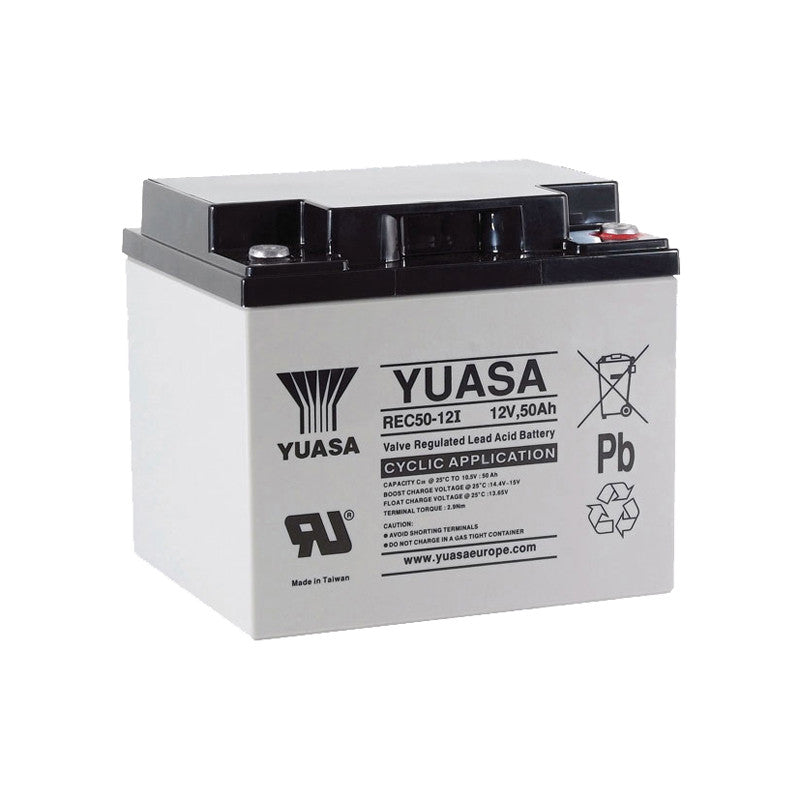 Premium AGM Deep Cycle Battery 12V 50Ah (2-Pack) for Mobility Scooters - Long-Lasting Power for Outdoor Adventures & Daily Commutes