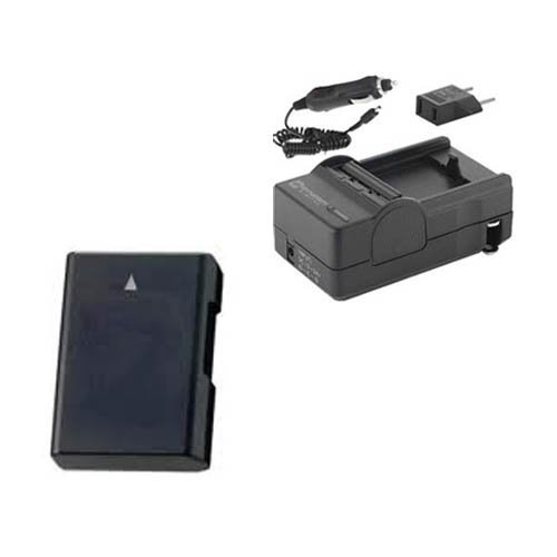 Synergy Digital Accessory Kit for Nikon D5500 - Battery & Charger for Travel Photography