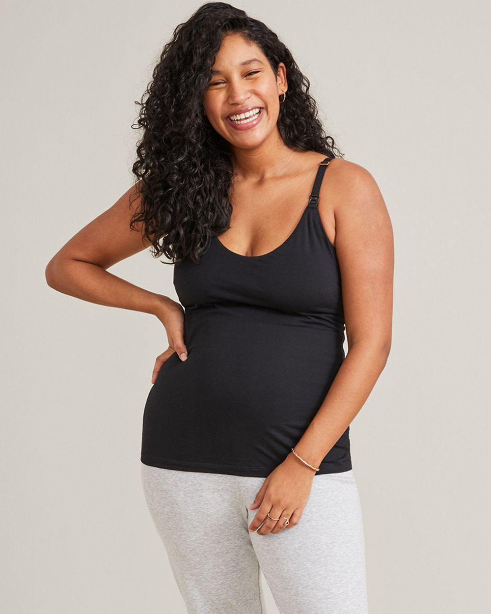 24/7 Nursing Tank Top for Women - Comfortable Maternity & Breastfeeding Clothes - Perfect for Daytime, Nighttime & On-the-Go Nursing