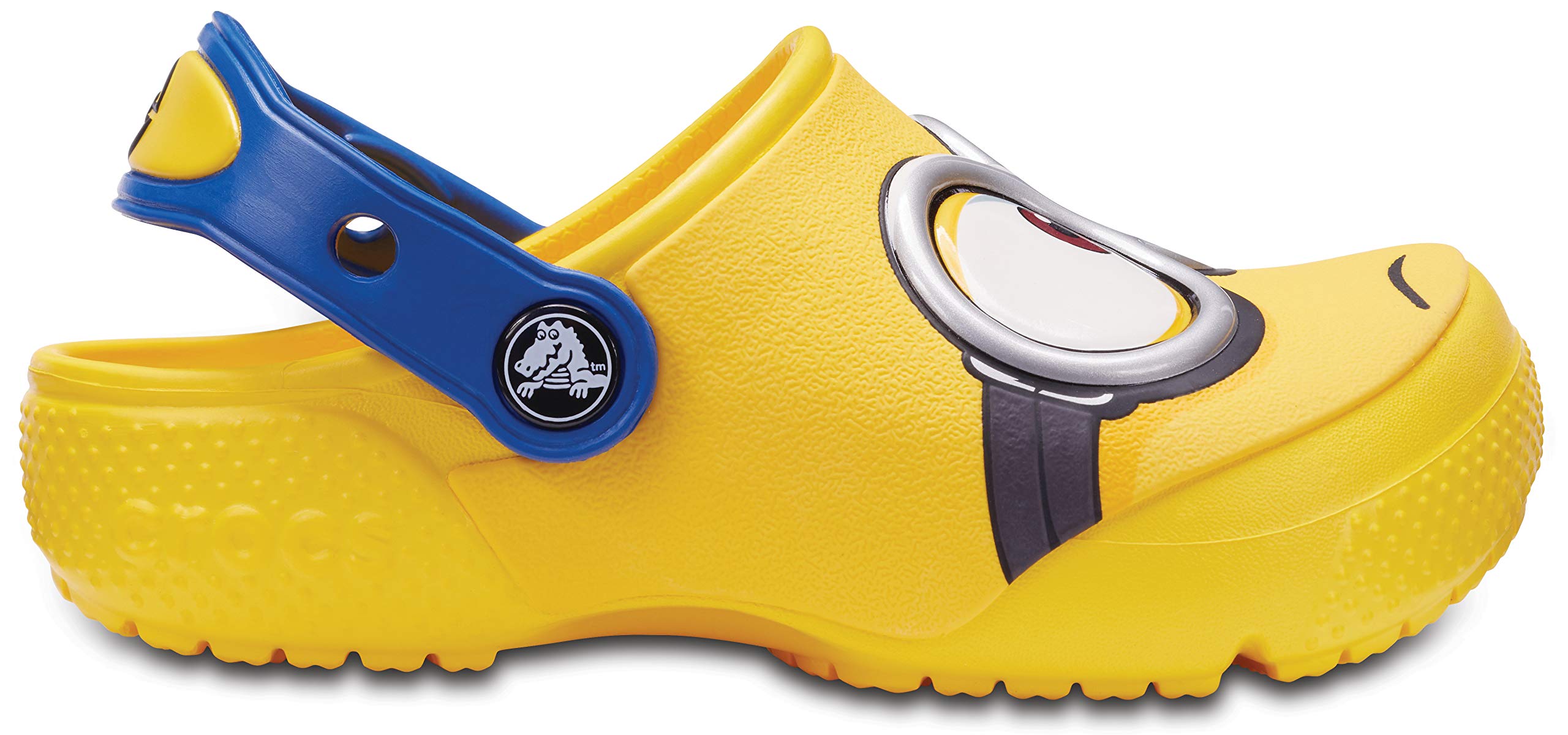 Crocs Unisex-Child Fun Lab Minion Clog | Lightweight Comfortable Kids Shoes | Perfect for Playtime, Beach & Everyday Wear