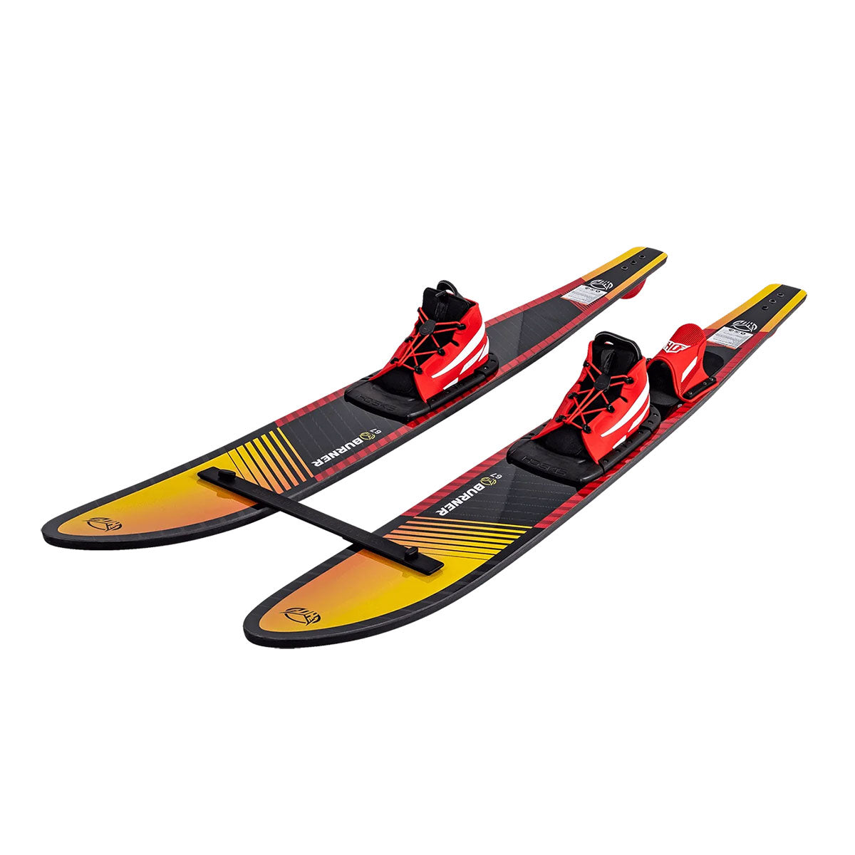 HO Burner 67 Combo Water Skis - Premium Performance Water Skis for Adults & Teens - Perfect for Lake, Ocean & Wakeboarding (Pair) - Ideal for Summer Water Sports & Family Fun