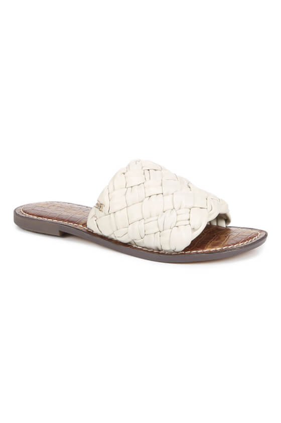 Griffin Woven Slide Sandals for Women & Men - Comfortable Summer Beach Shoes with Adjustable Straps | Perfect for Pool, Vacation, and Casual Outings