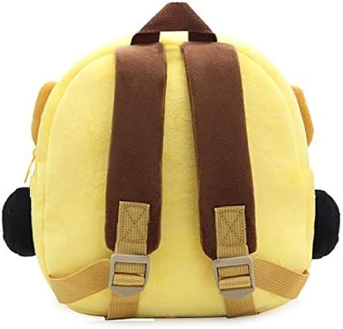 **Cute Plush Cartoon Toddler Backpack for Boys & Girls Ages 1-5 - Lightweight Mini Preschool Bag for Nursery, School, Travel & Picnic - Soft & Durable Kids Travel Backpack**    *(Perfect for daycare, kindergarten, family outings, and weekend adventures!)*