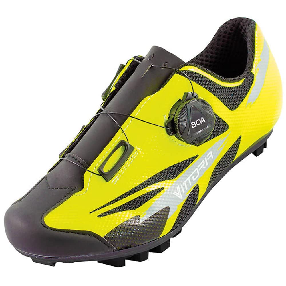 Vittoria Kid Boa MTB Cycling Shoes - Kids Mountain Bike Shoes for Boys & Girls - Lightweight & Durable Off-Road Cycling Footwear - Perfect for Trail Riding, BMX, and Youth Cycling Adventures