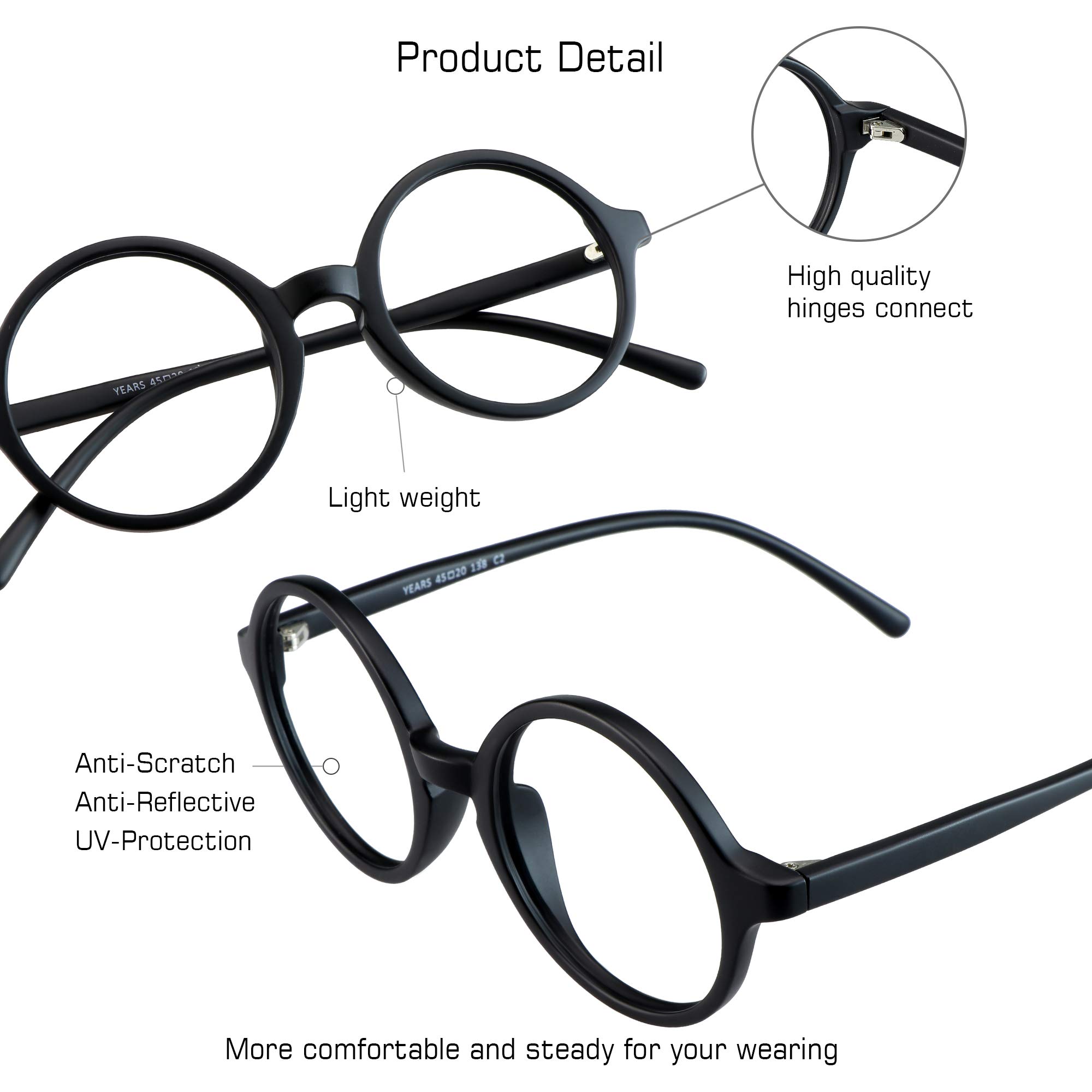VisionGlobal Blue Light Blocking Glasses for Women & Men - Anti Eye Strain Computer Glasses with Stylish Oval Frame for Digital Screen Use - Perfect for Office Work, Gaming & Nighttime Reading