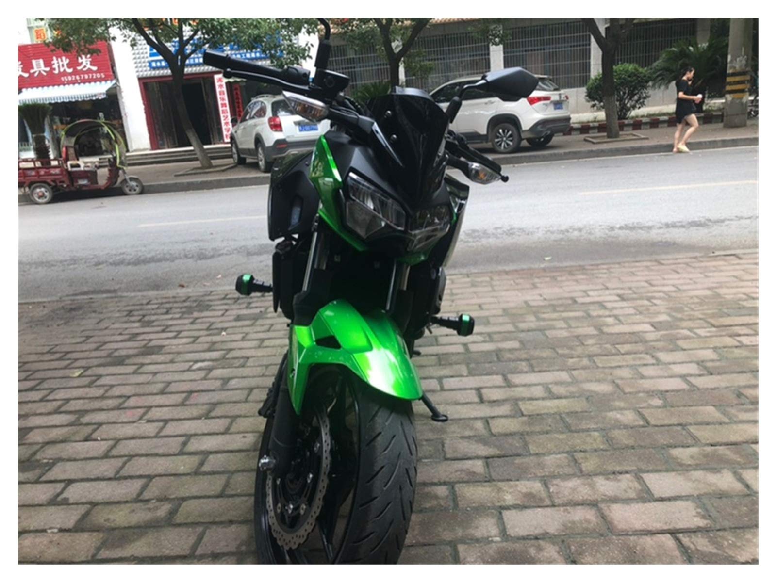 Kawasaki Ninja 1000 Z1000SX Z1000 SX Motorcycle Frame Sliders - Engine Protective Guard Cover for Crash Protection | Durable Fall Protection Accessories for Street & Track Riding