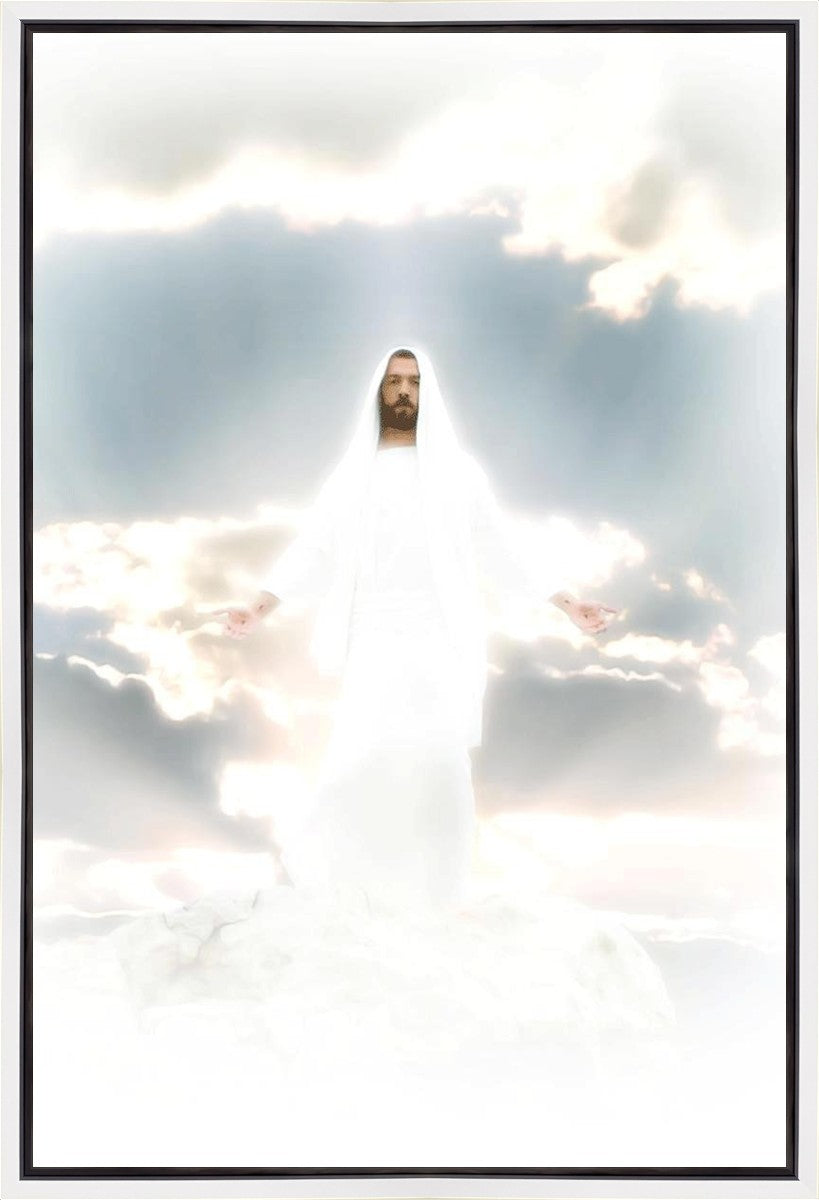 Behold My Beloved Son - Hear Him Gallery Wrap Canvas Art - Inspirational Christian Wall Decor for Home, Church & Office