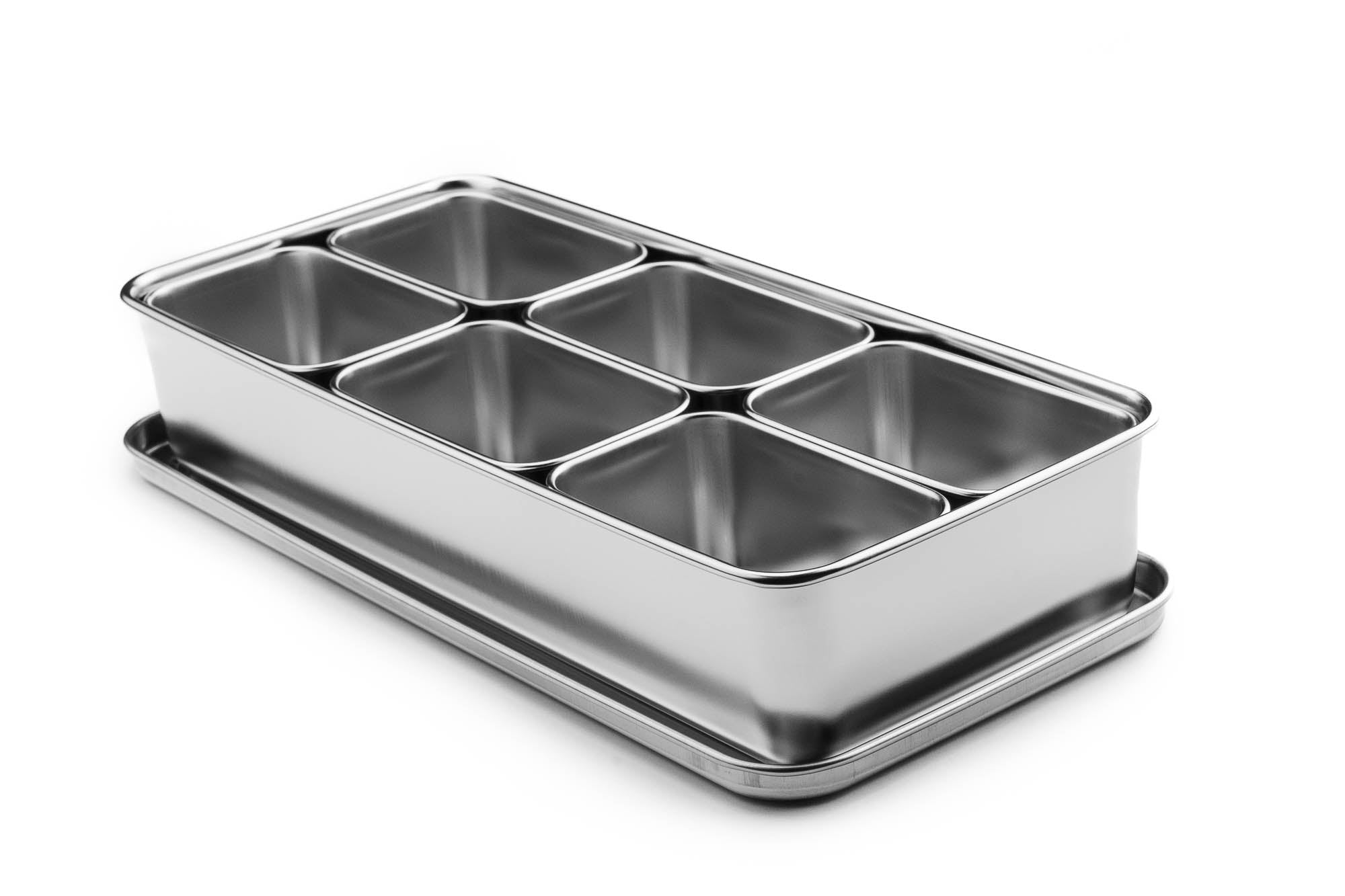 Premium Stainless Steel Yakumi Mini Frying Pan with 6 Compartments - Perfect for Cooking Eggs, Pancakes & Appetizers - Ideal for Breakfast, Brunch & Party Snacks