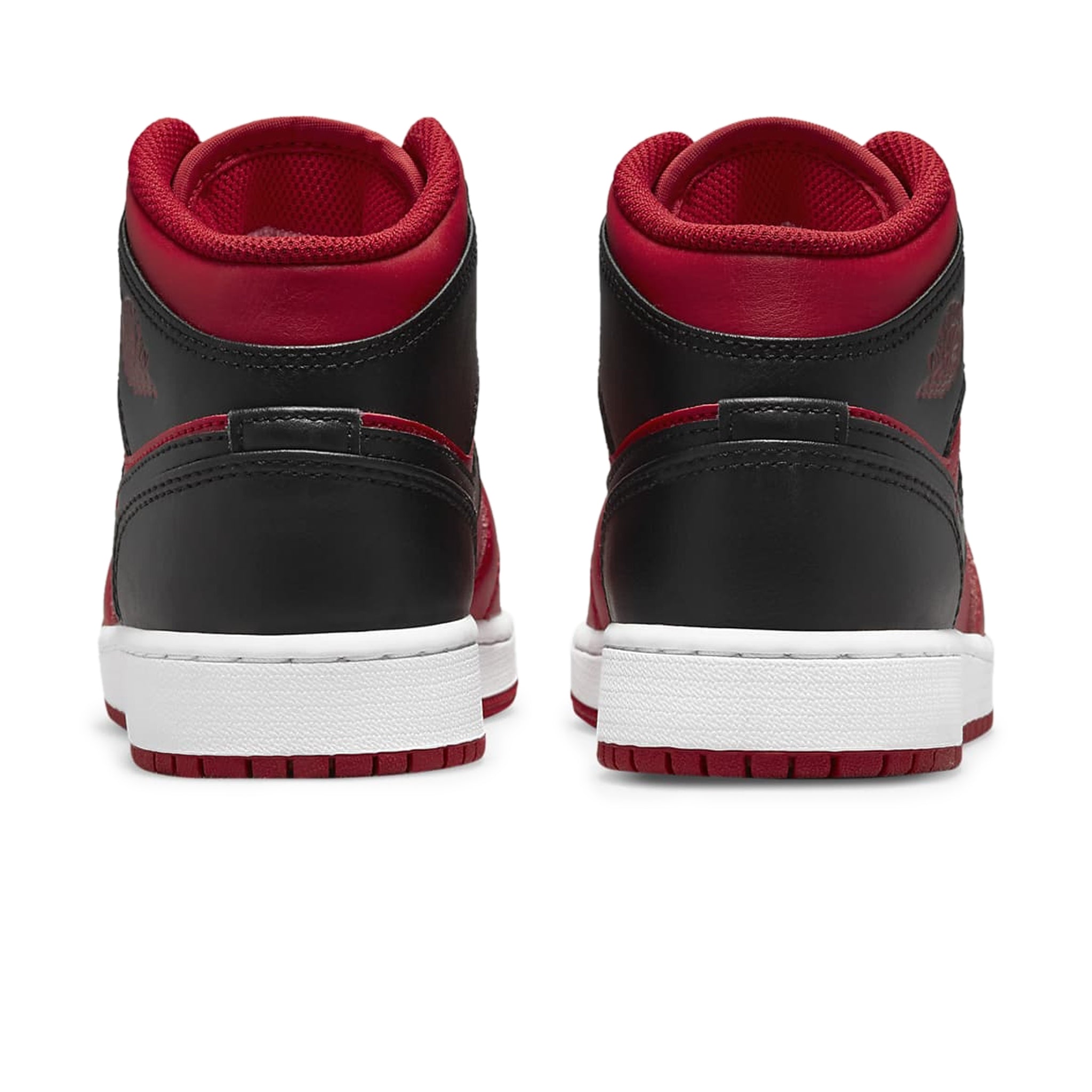 Air Jordan 1 Mid Reverse Bred (GS) - Kids' Basketball Shoes for Boys & Girls - Perfect for School, Sports & Casual Wear
