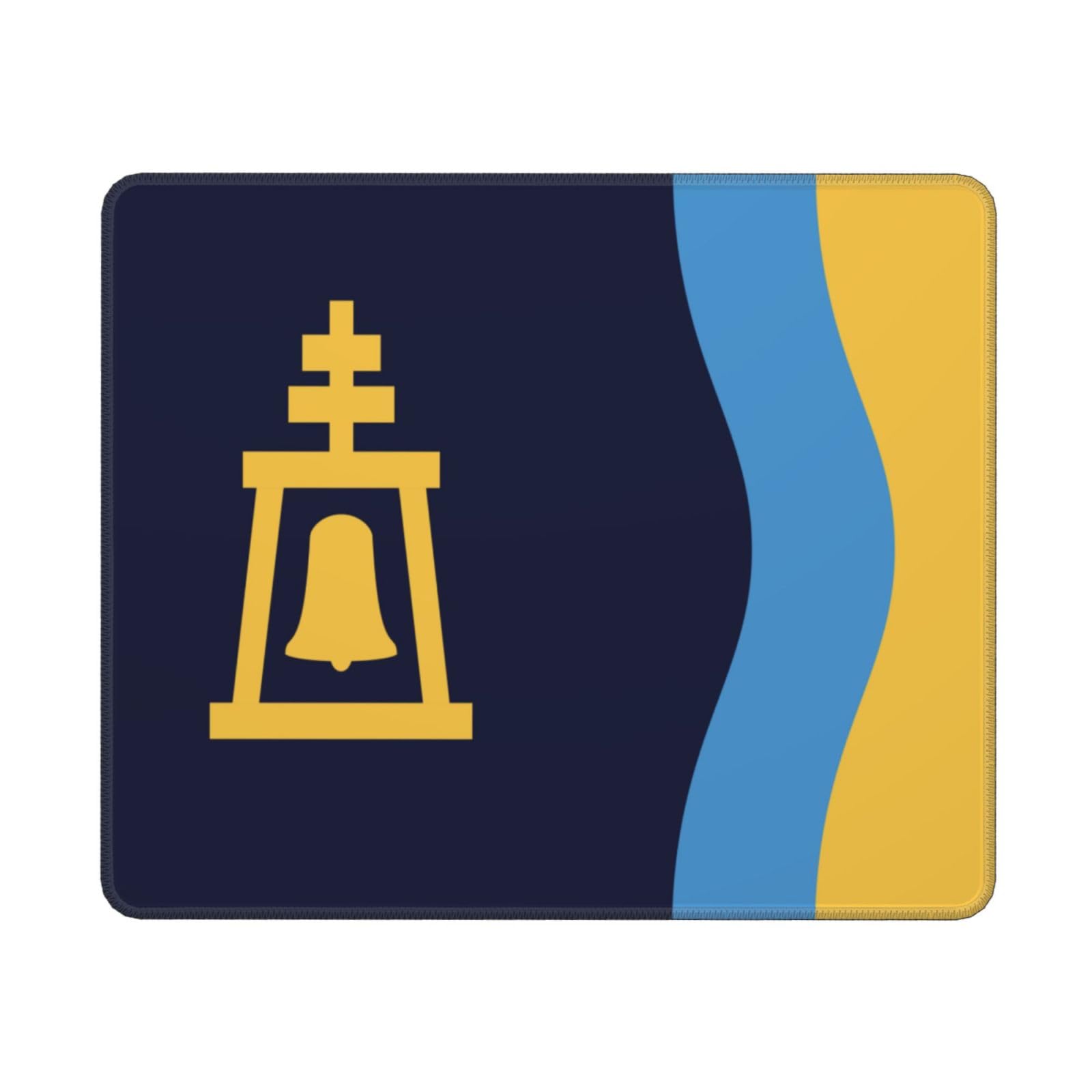 SIYTUAU Riverside California Flag Mouse Pad - Waterproof Non-Slip Rubber Gaming Mousepad (10x12 inches) for Office, Laptop & PC - Perfect for Work, Gaming & Home Use