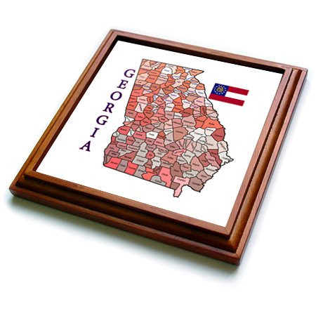 3D Rose Trivet with Ceramic Tiles - 8x8 Inch Heat Resistant Kitchen Hot Pad - Perfect for Dining Tables, Countertops, and Serving Hot Dishes Safely