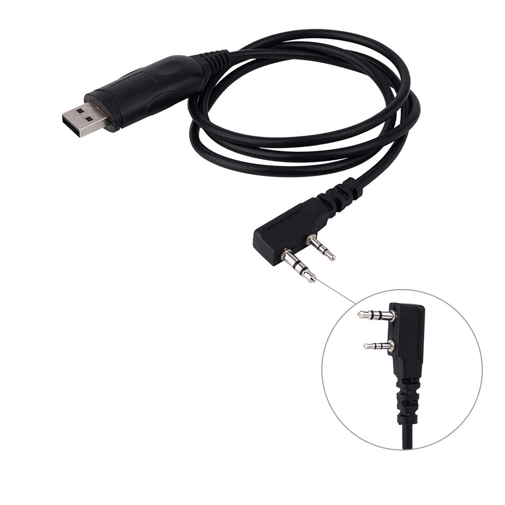 Original Title: USB Programming Cable UV 5R for Radios Talkie BaoFeng Wanhua   Optimized Title: **Baofeng UV-5R USB Programming Cable - Firmware Update & Radio Programming for BaoFeng, Wanhua, and Other Walkie Talkies - Perfect for HAM Radio Enthusiasts and Emergency Communication**