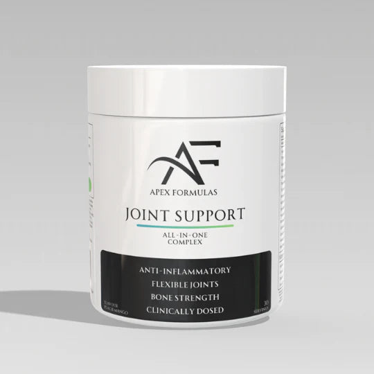 Apex Formulas Joint Support Supplement - 360g Powder for Joint Pain Relief & Mobility - Supports Healthy Joints & Cartilage - Ideal for Athletes & Active Adults